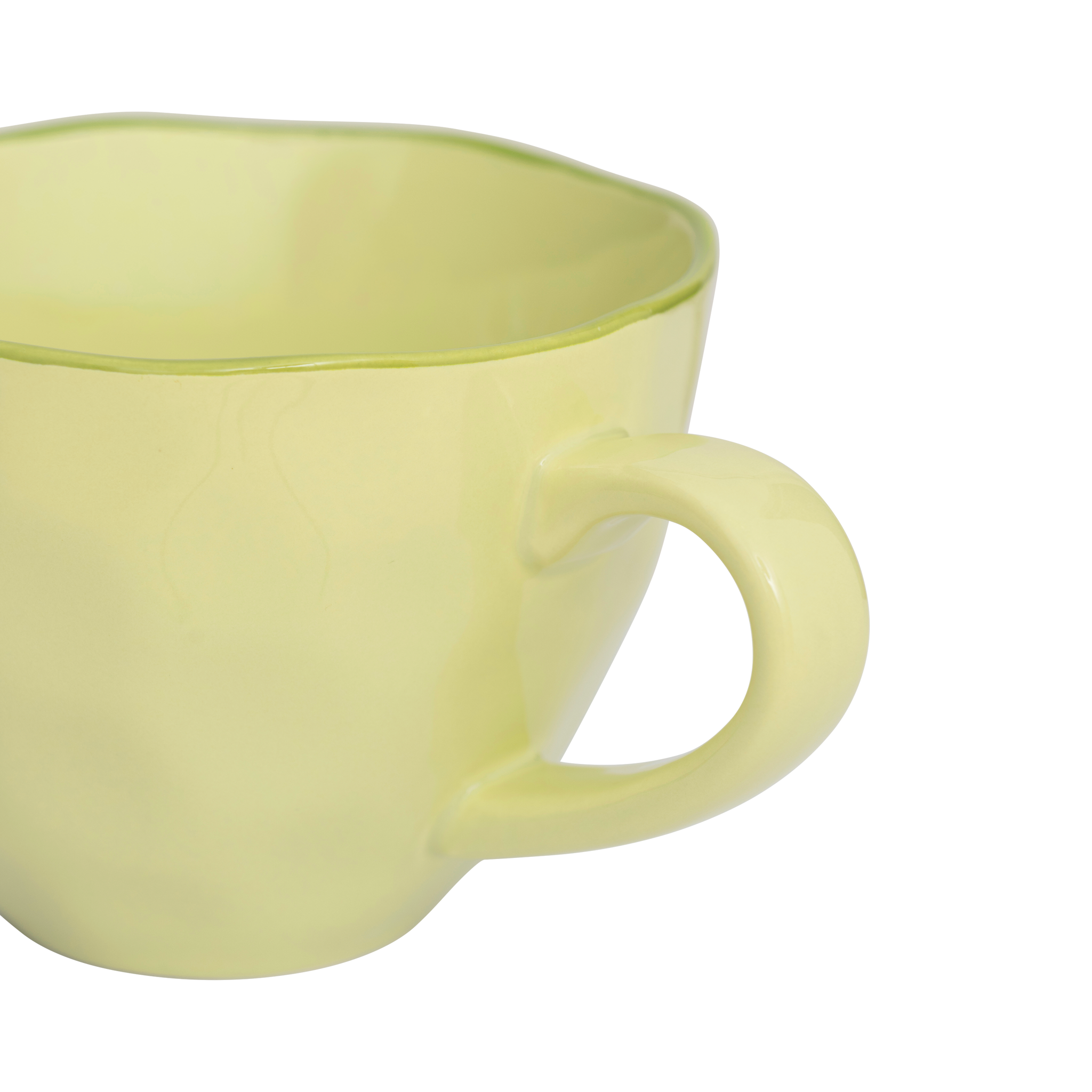 Cappuccino beker GOOD MORNING groen