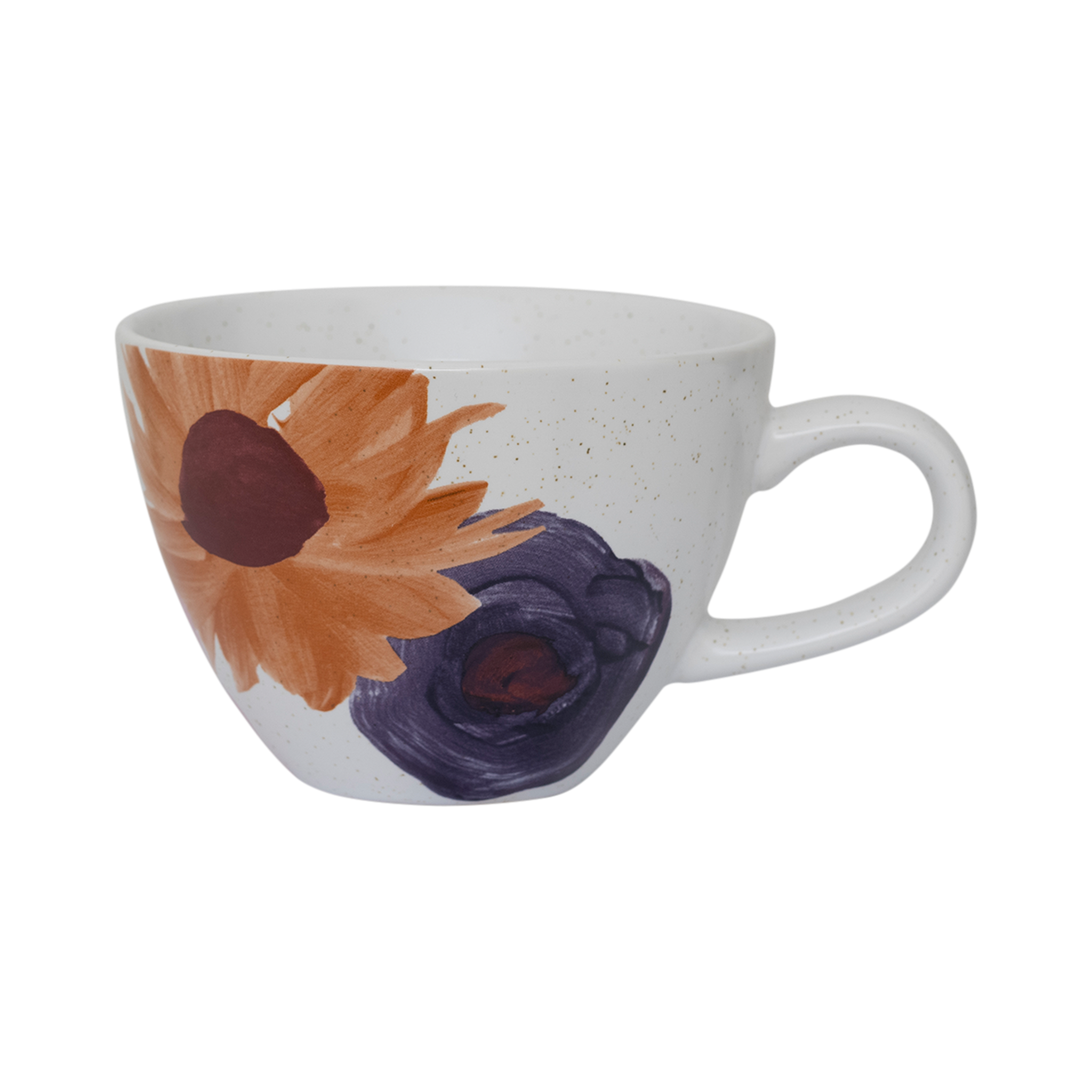 Ceramic Mug HANAKO Plant Motif