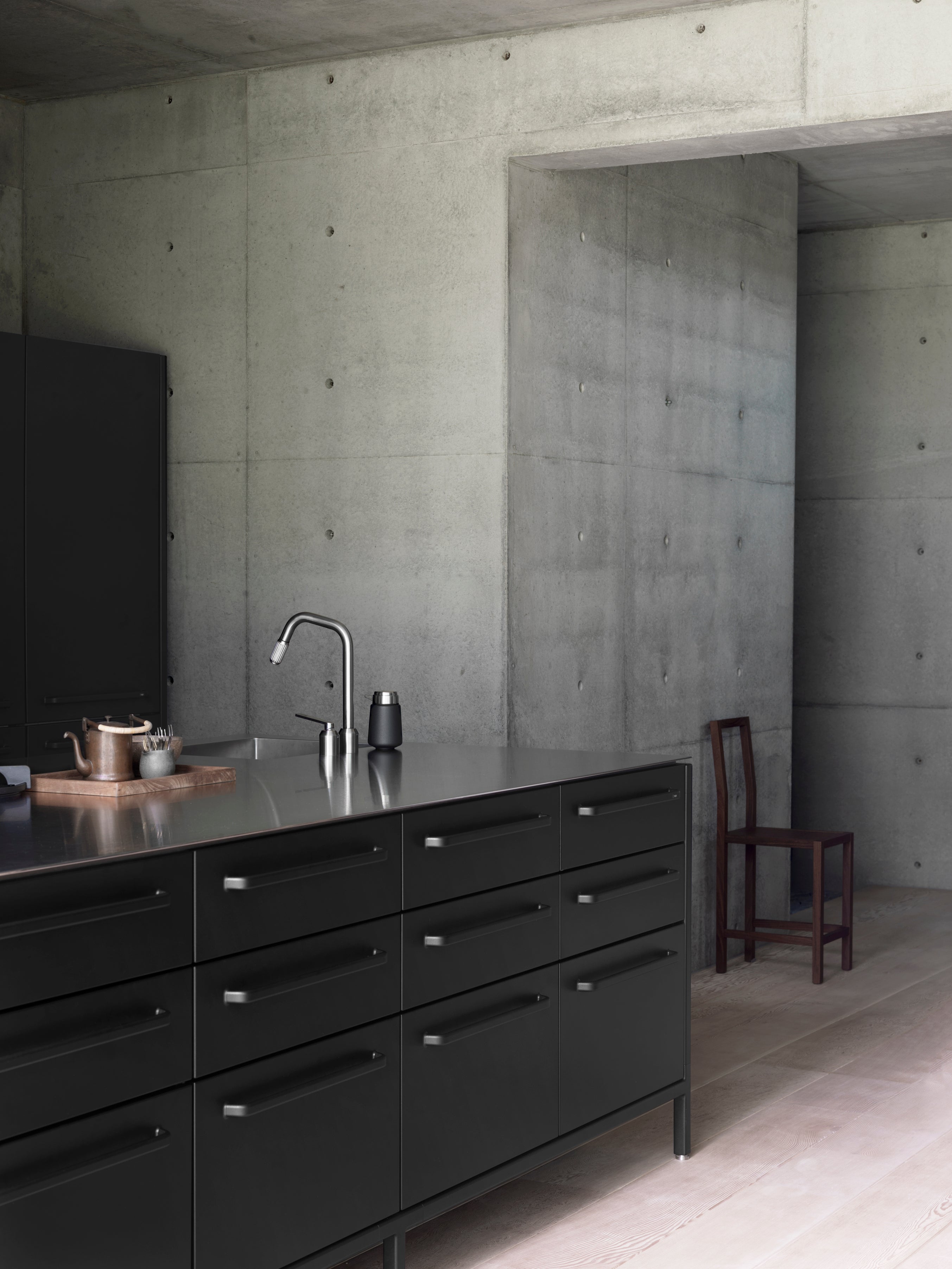 VIPP Kitchen Faucet Stainless Steel