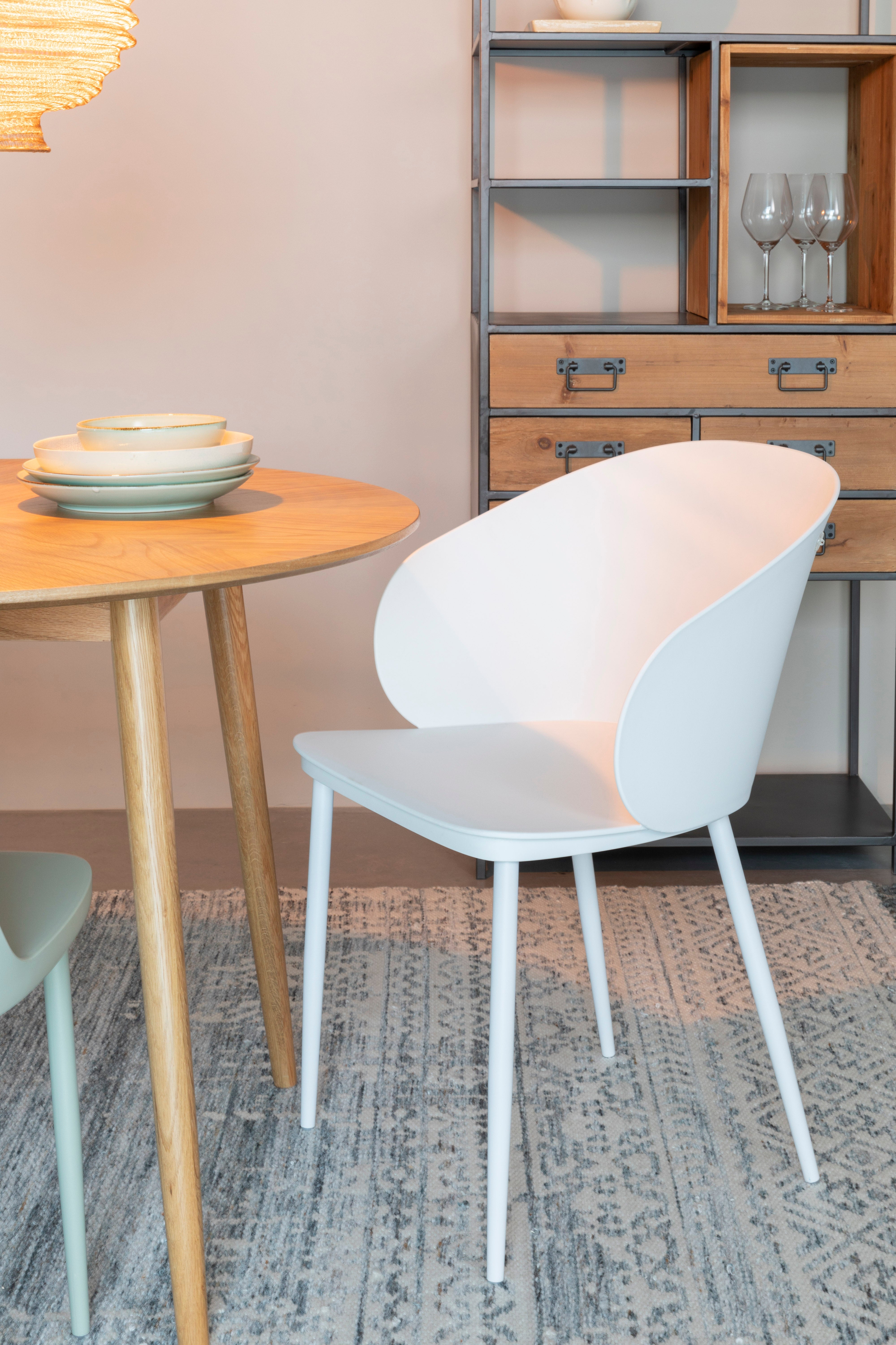 Krzesło GIGI biały, marka White Label Living