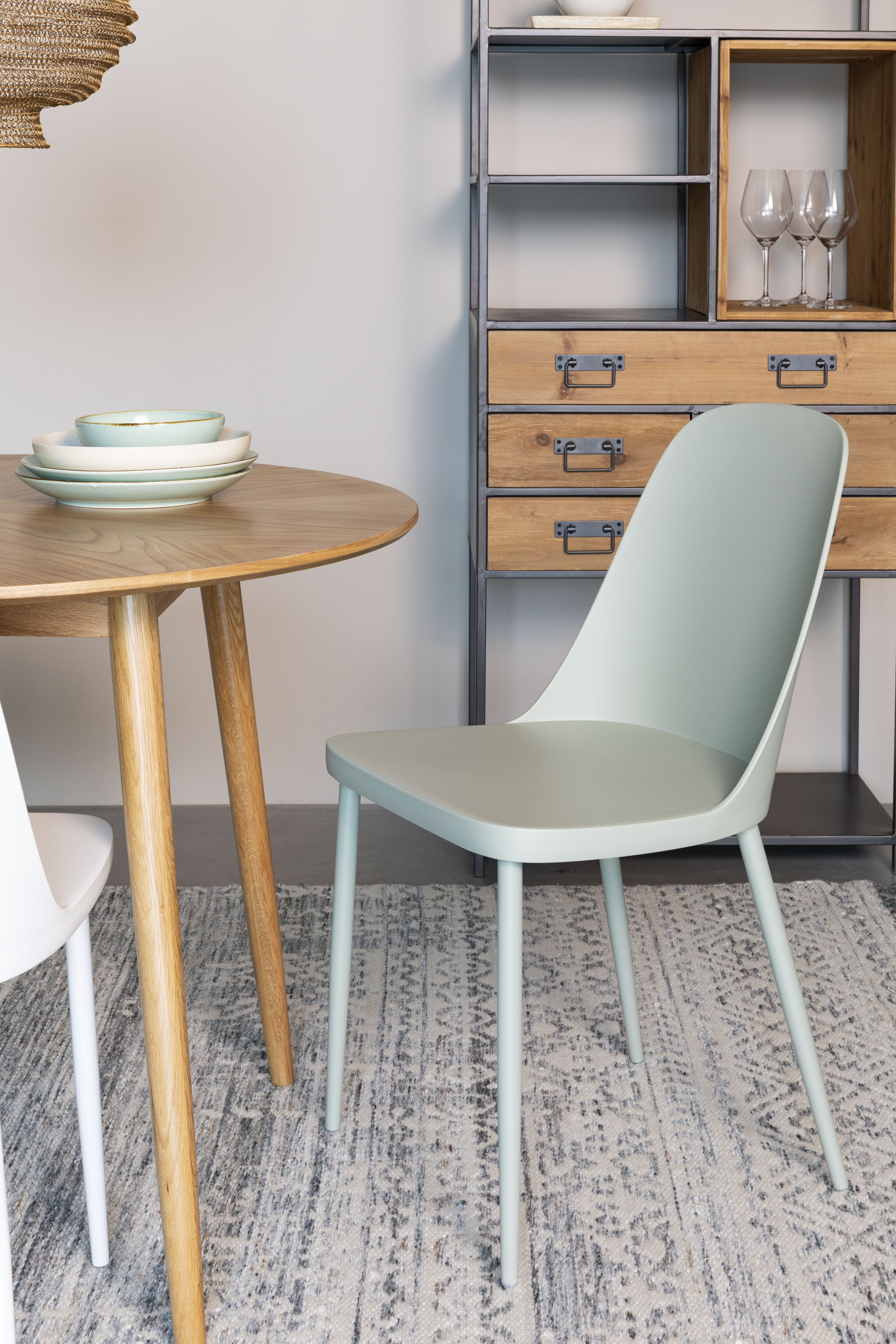 Krzesło PIP miętowy