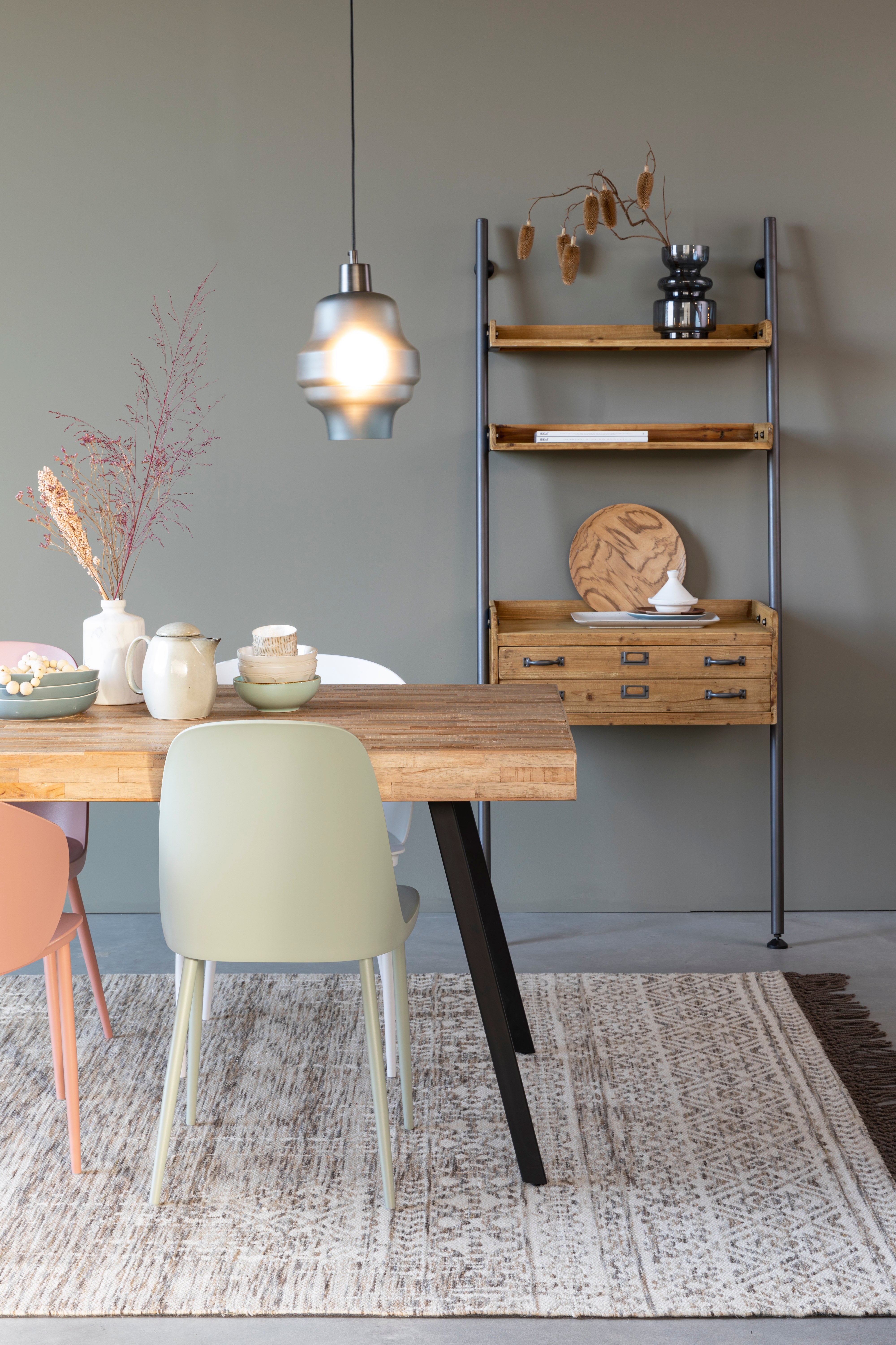 Krzesło PIP miętowy