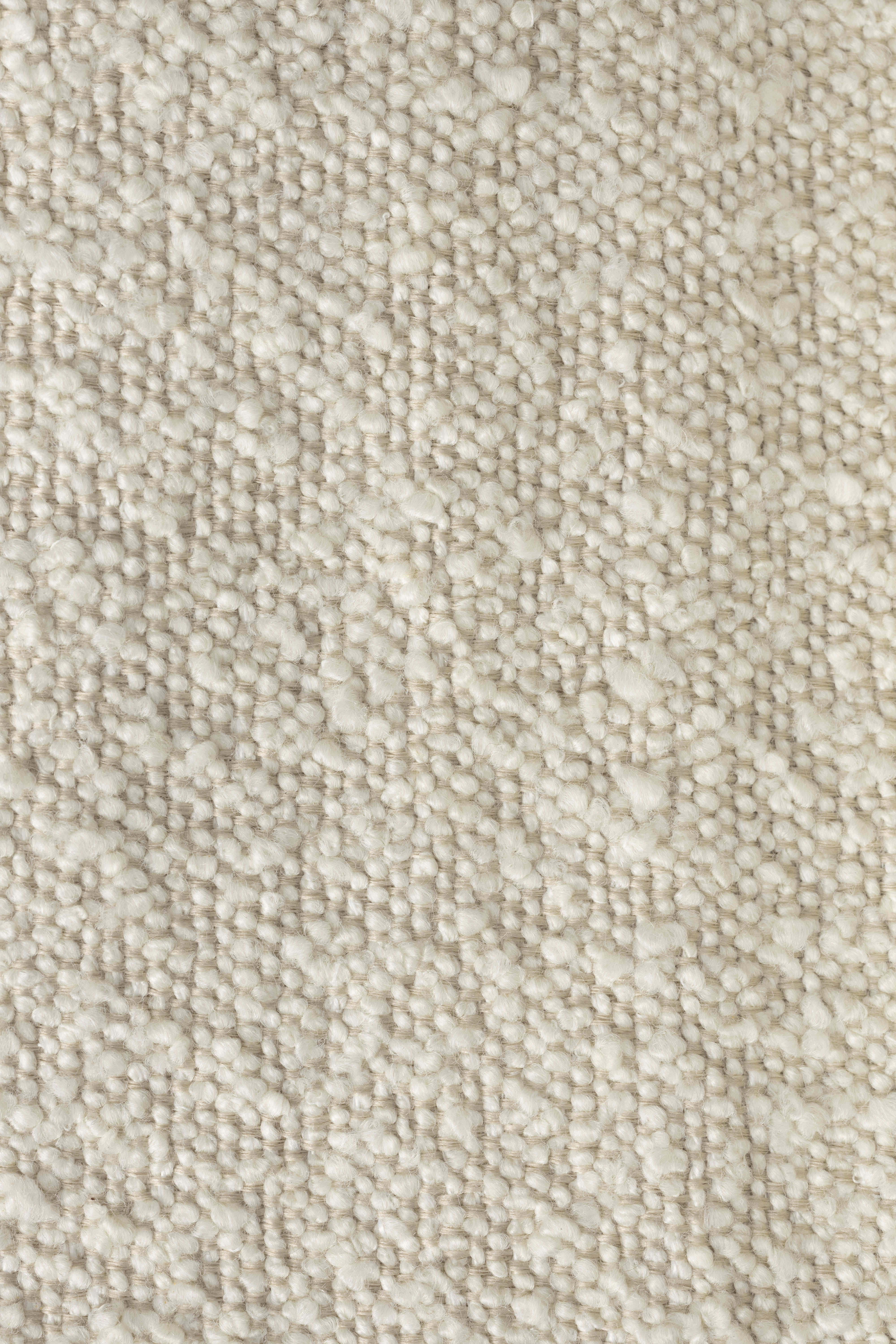 Krzesło JAKE boucle złamana biel – White Label Living
