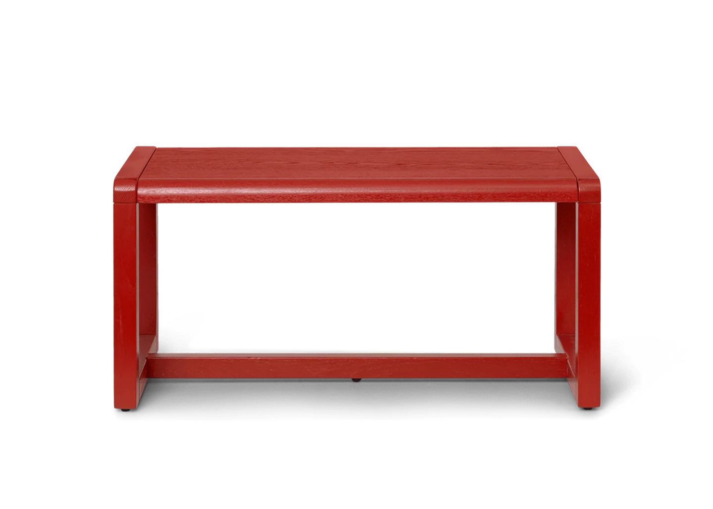 LITTLE ARCHITECT children's bench red