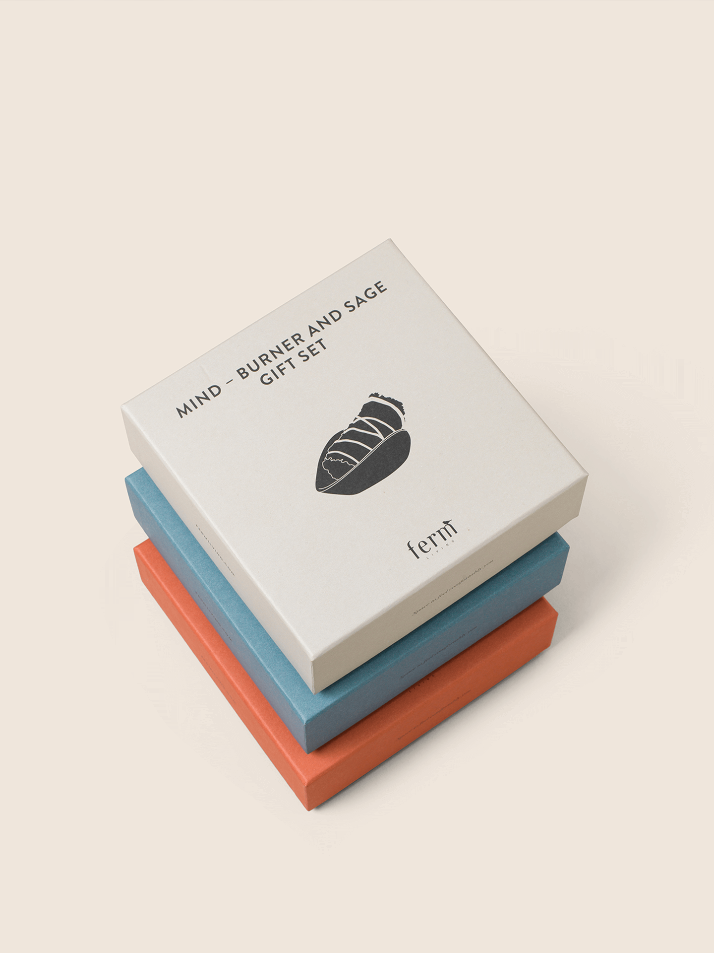 Kerzen-Set LIBRE schwarz mit beige