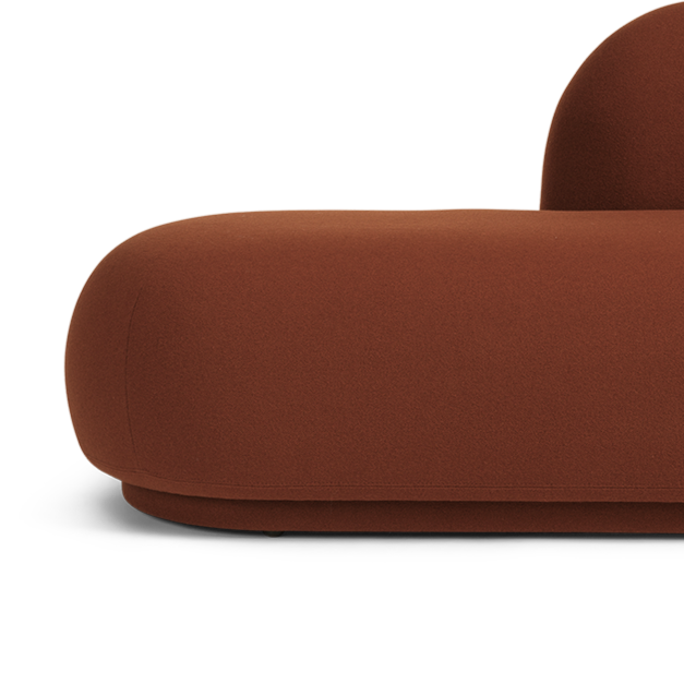 Bank rechts RICO DIVAN Tonus roestbruin