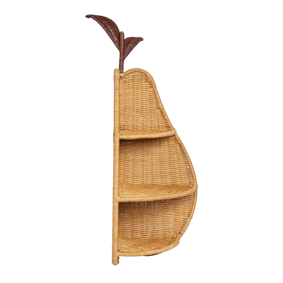 Półka ścienna narożna PEAR naturalny – ujęcie 2