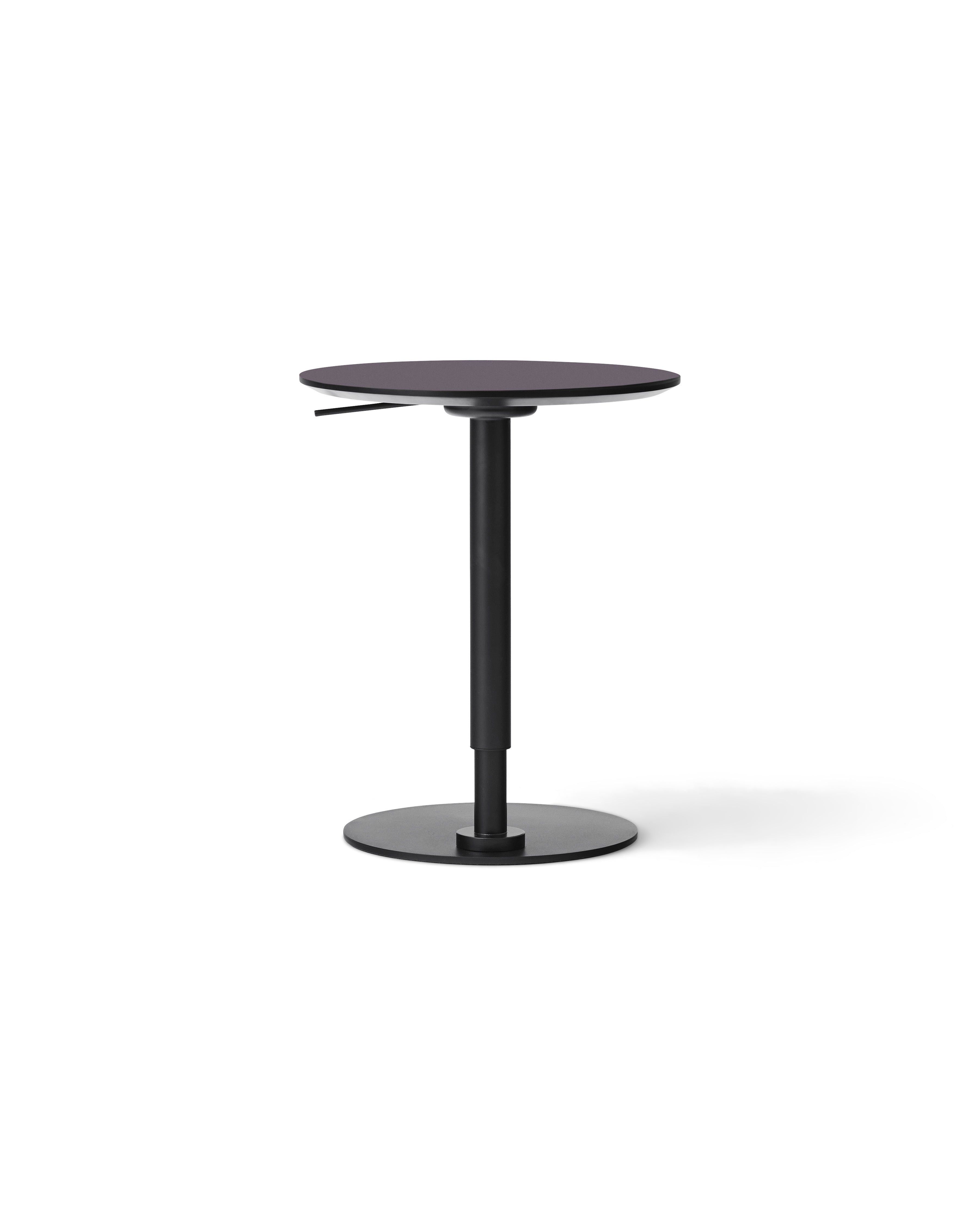 Adjustable Side Table BRANCH Black