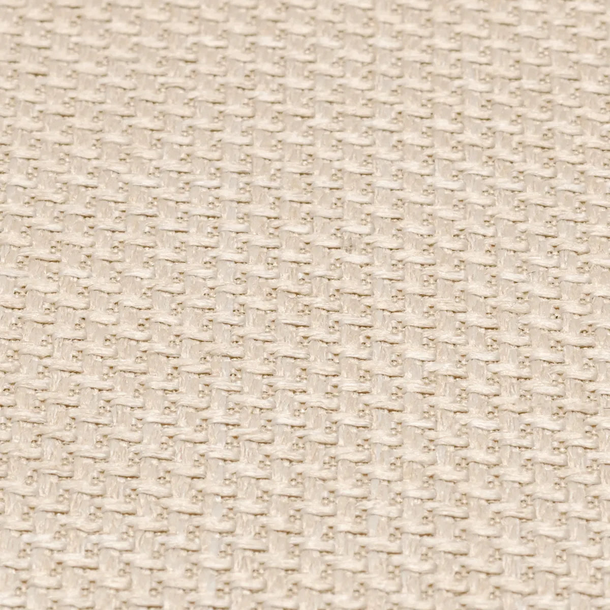 Hocker CAMEROTA zandkleurig met zwarte basis