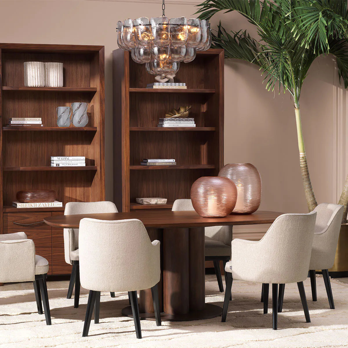 Vaas ALESSIO perzikkleurig