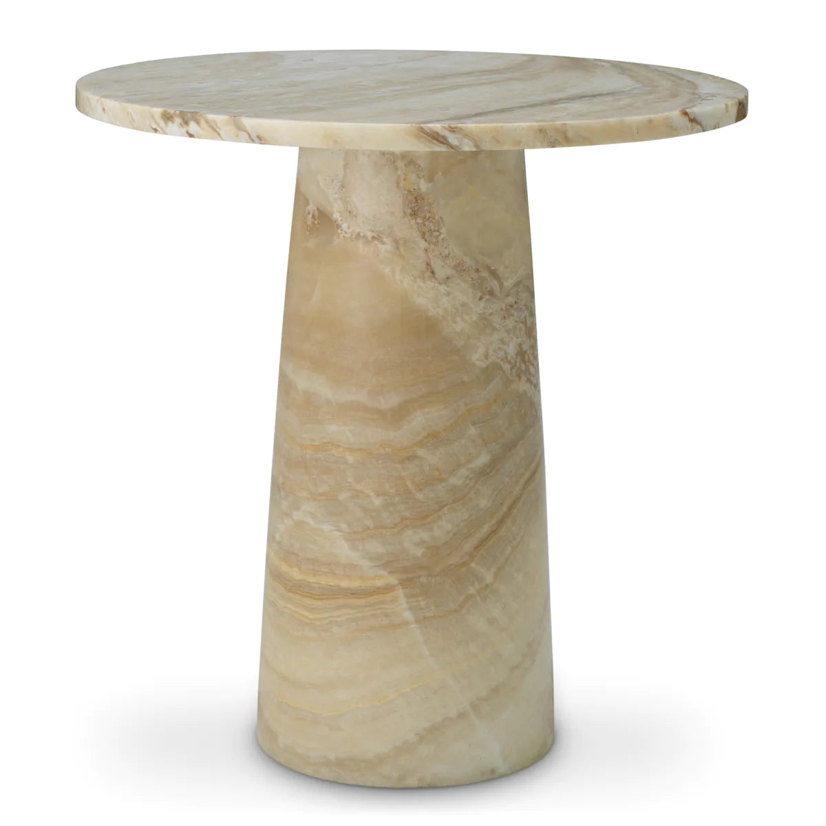 Beistelltisch TERRY beige Onyx