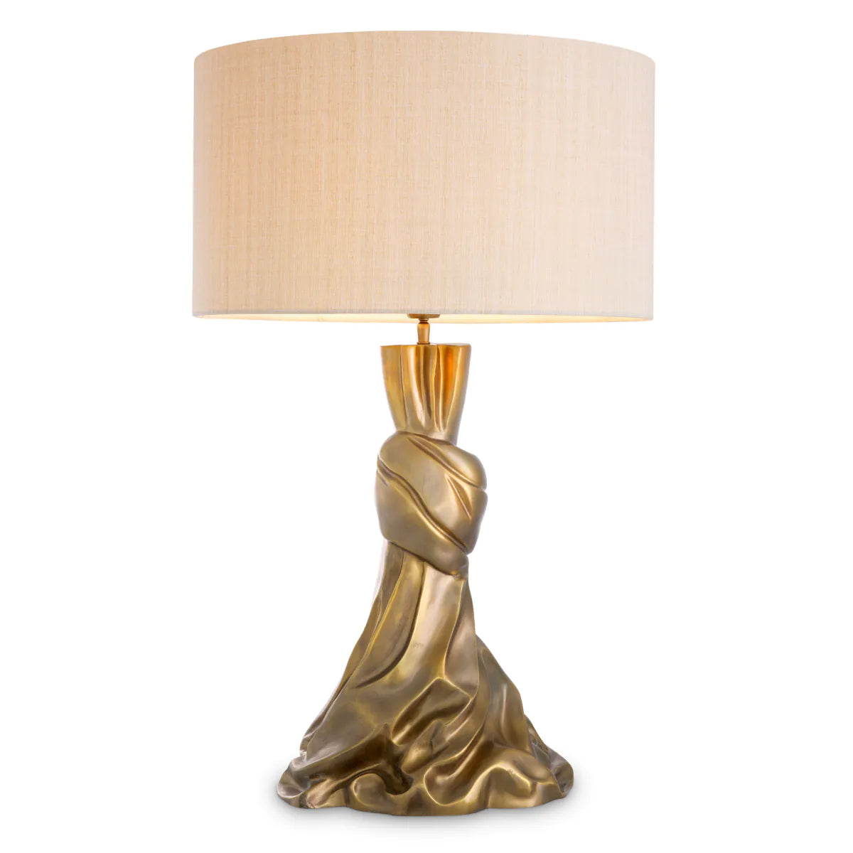 Tafellamp BANYAN antiek goud