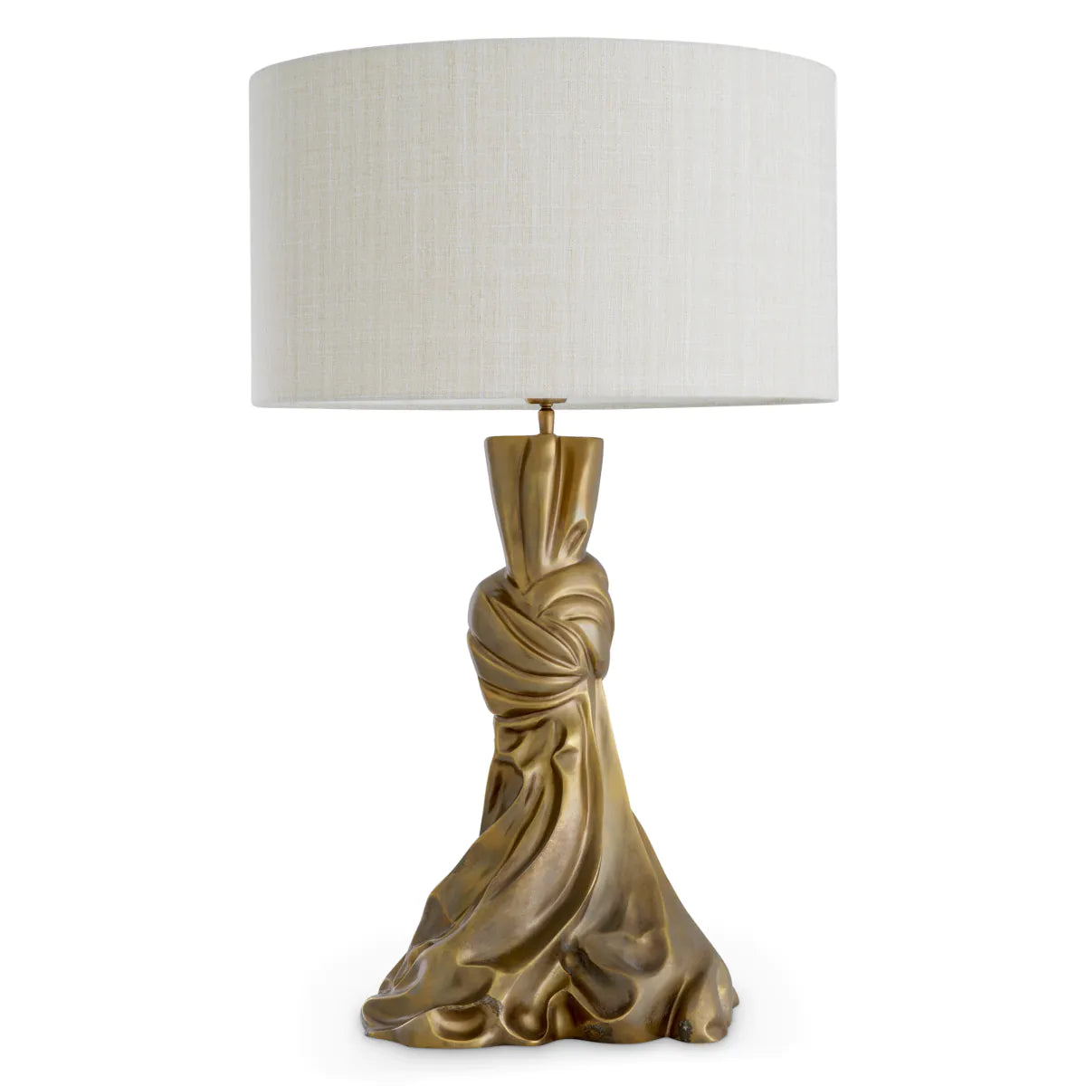 Tafellamp BANYAN antiek goud