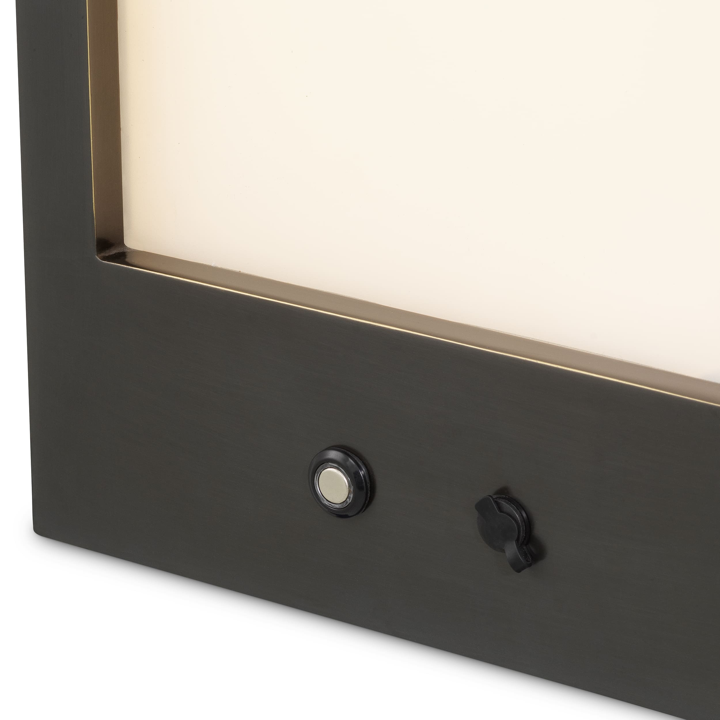 Draagbare lamp RISERVA zwart