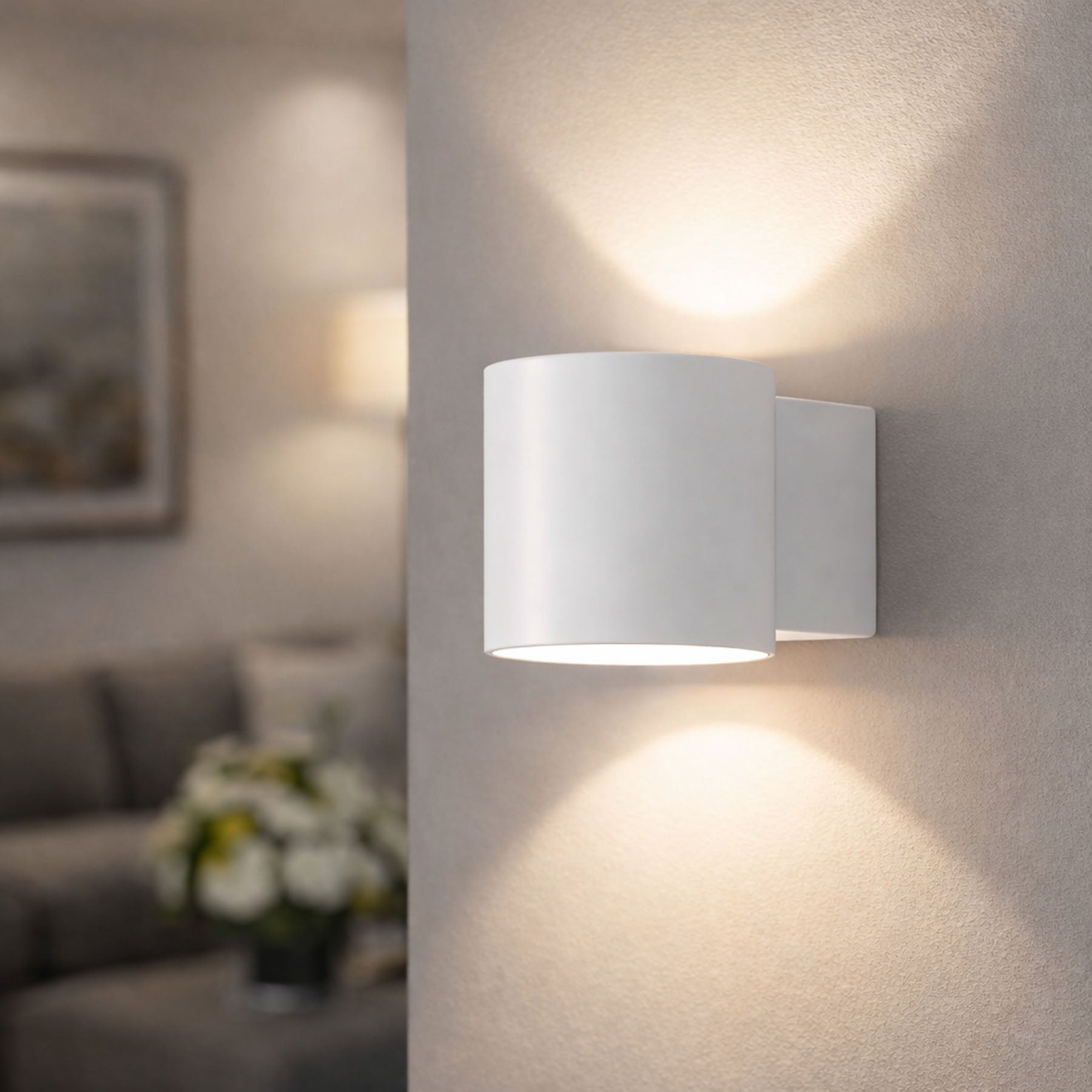 Wandlamp TUBE bruin