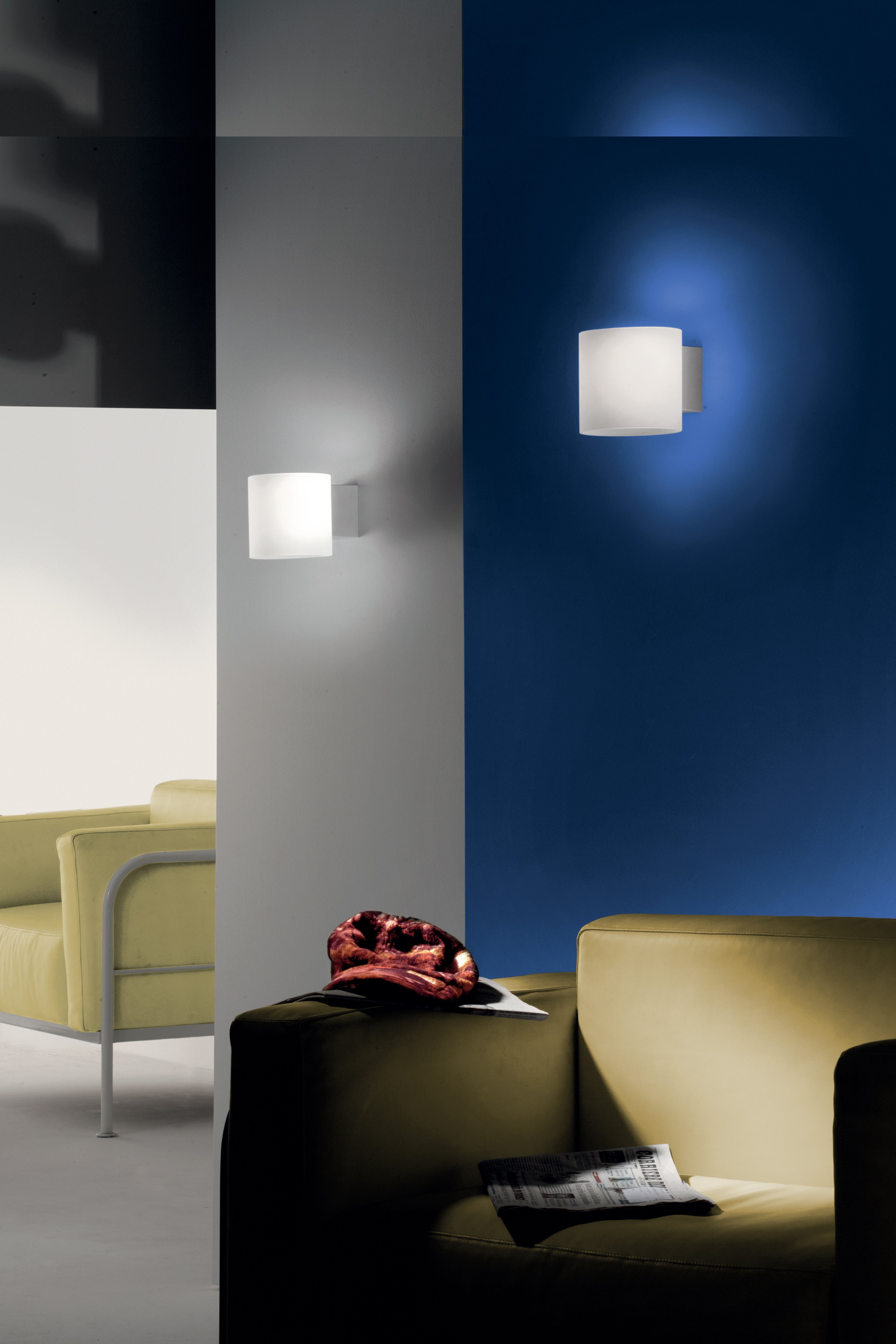Wandlamp TUBE bruin