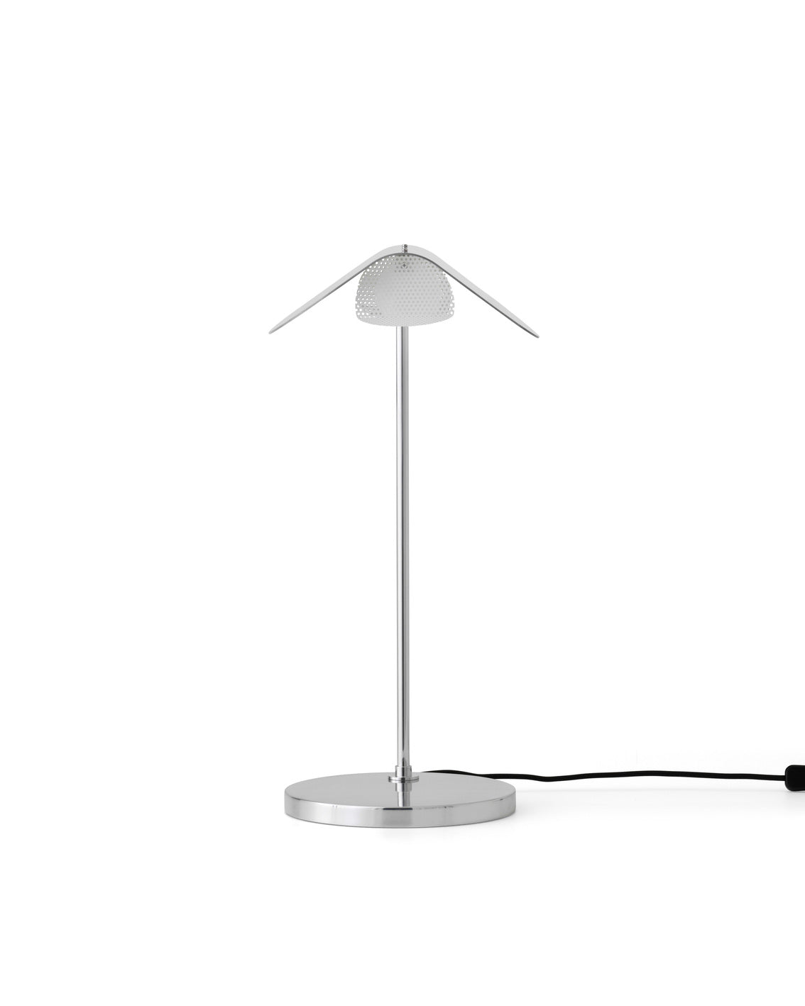WING Table Lamp Polished Aluminum