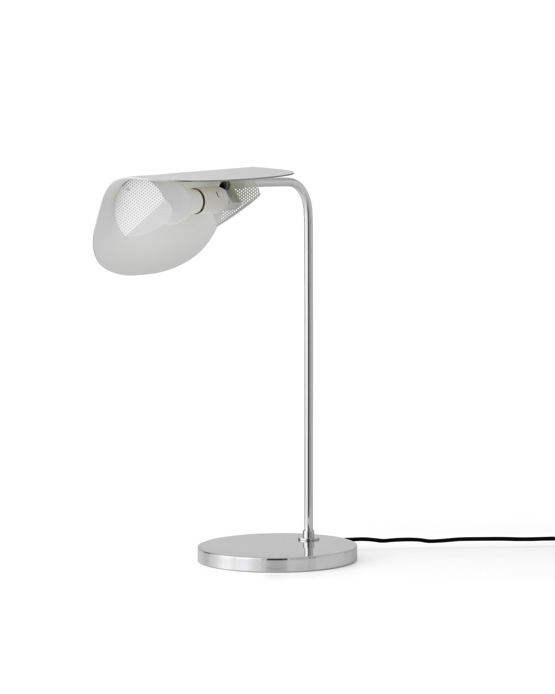 WING Table Lamp Polished Aluminum