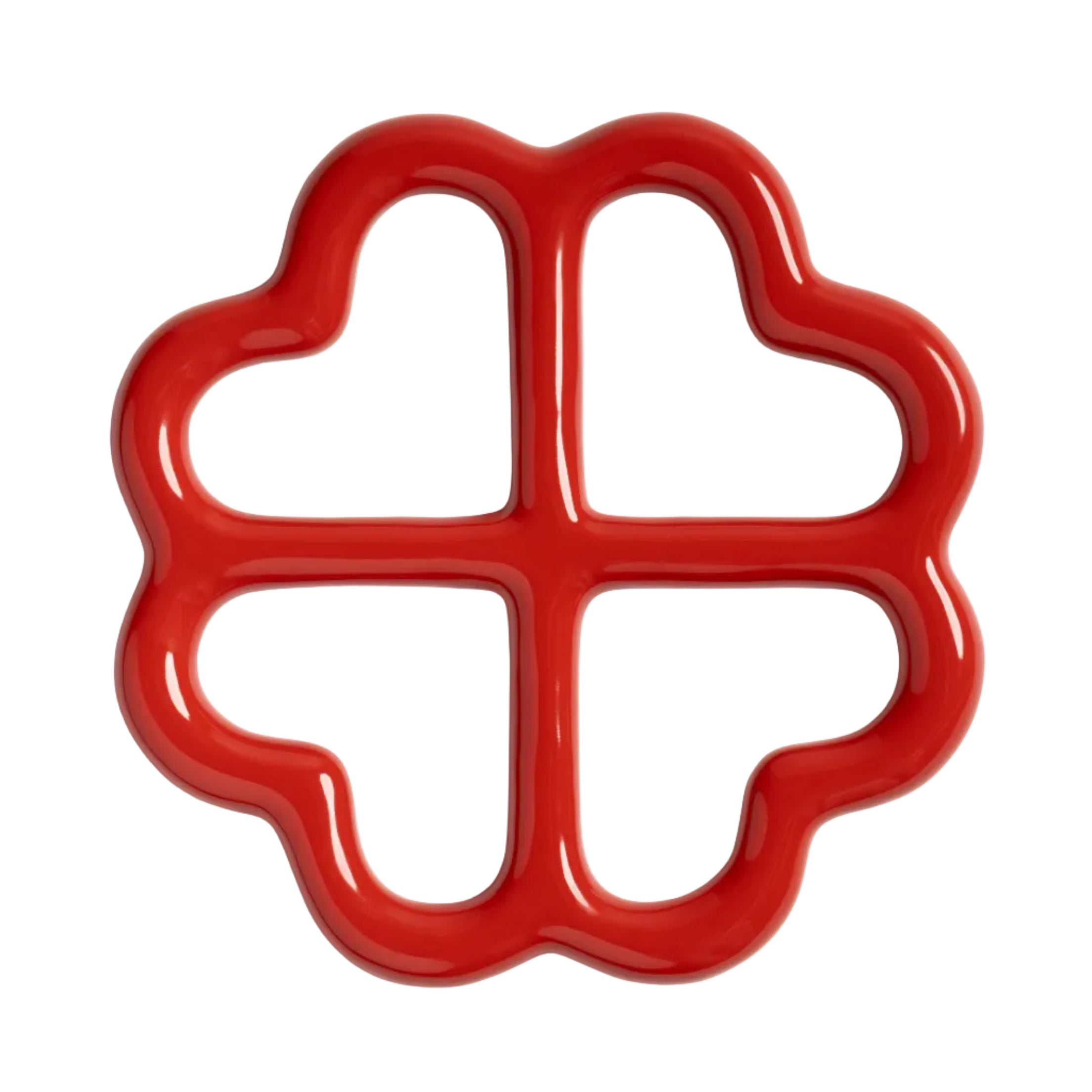 CLOVER onderzetter rood