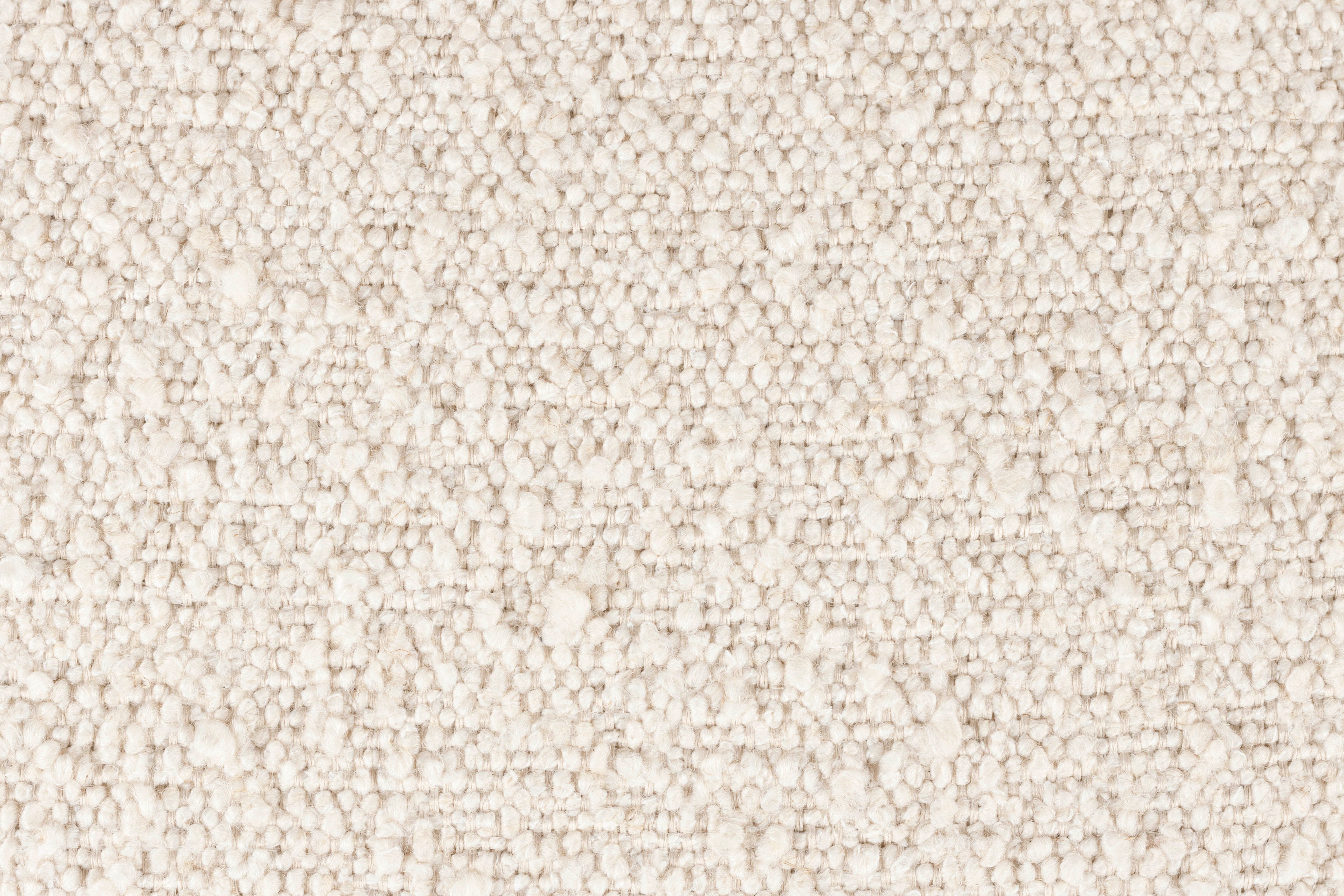 Barkruk JOLIEN crème boucle met zwarte basis