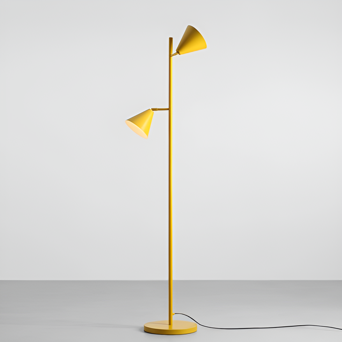 Floor lamp Duo mustard