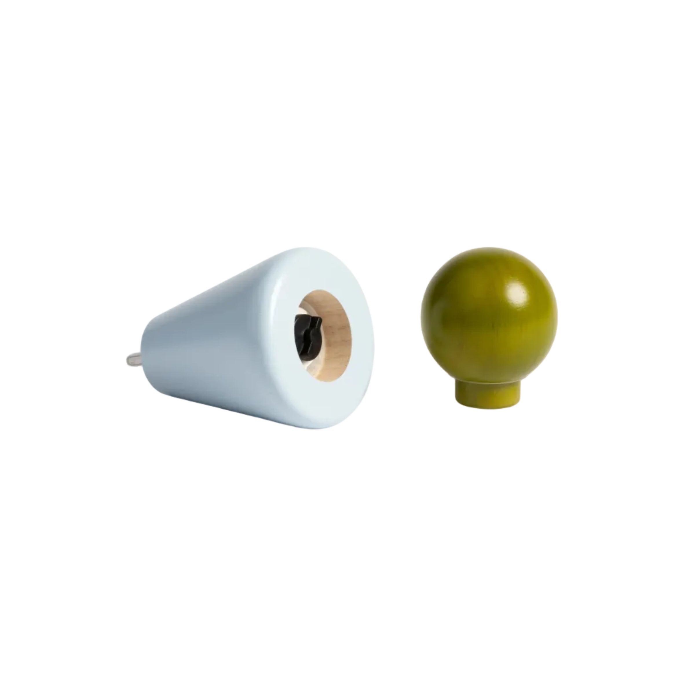 Kruidenmolen HALMA SMALL blauw met groen