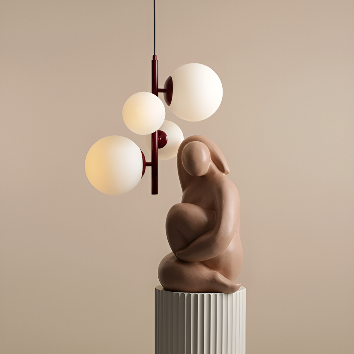 Bloom quord hanging lamp
