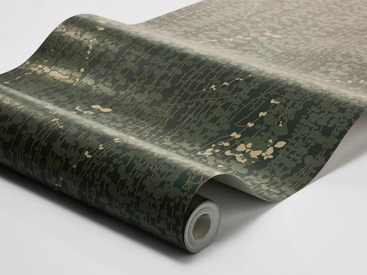 Behang met plantmotief RANKE groen