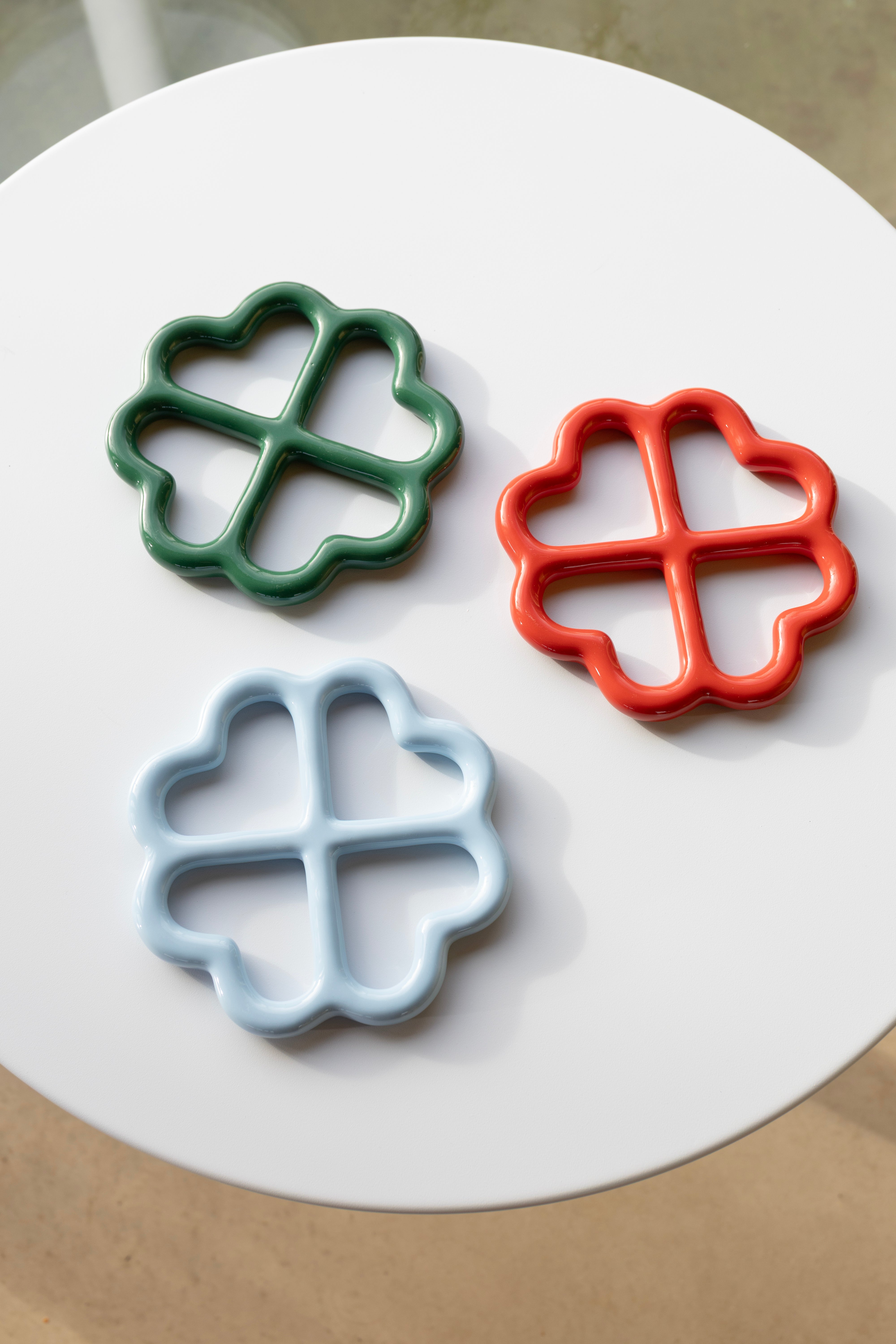 Untersetzer KLEE grün