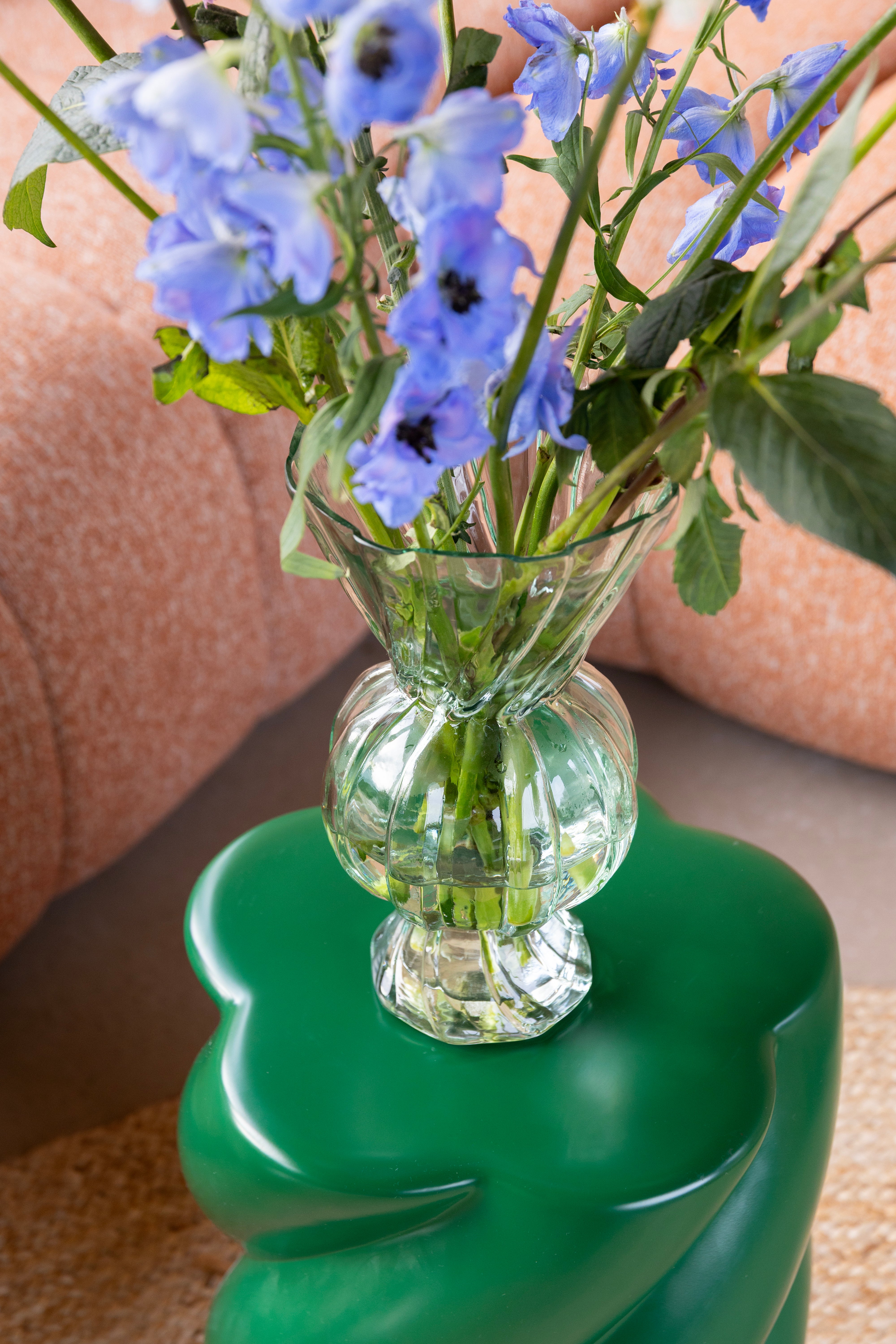 Vaas RHOMBIC groen glas