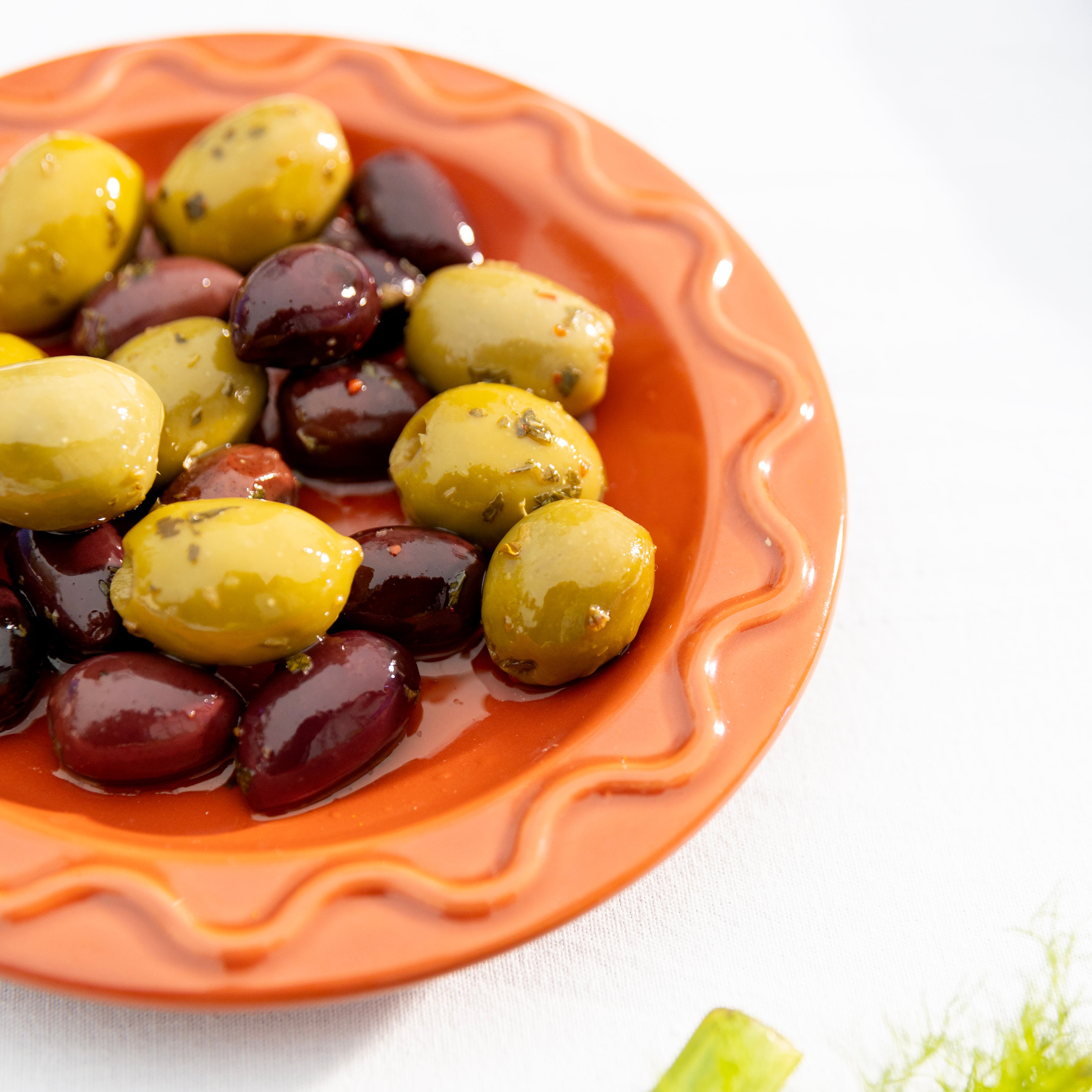 Dessertteller-Set MOCHI Terrakotta