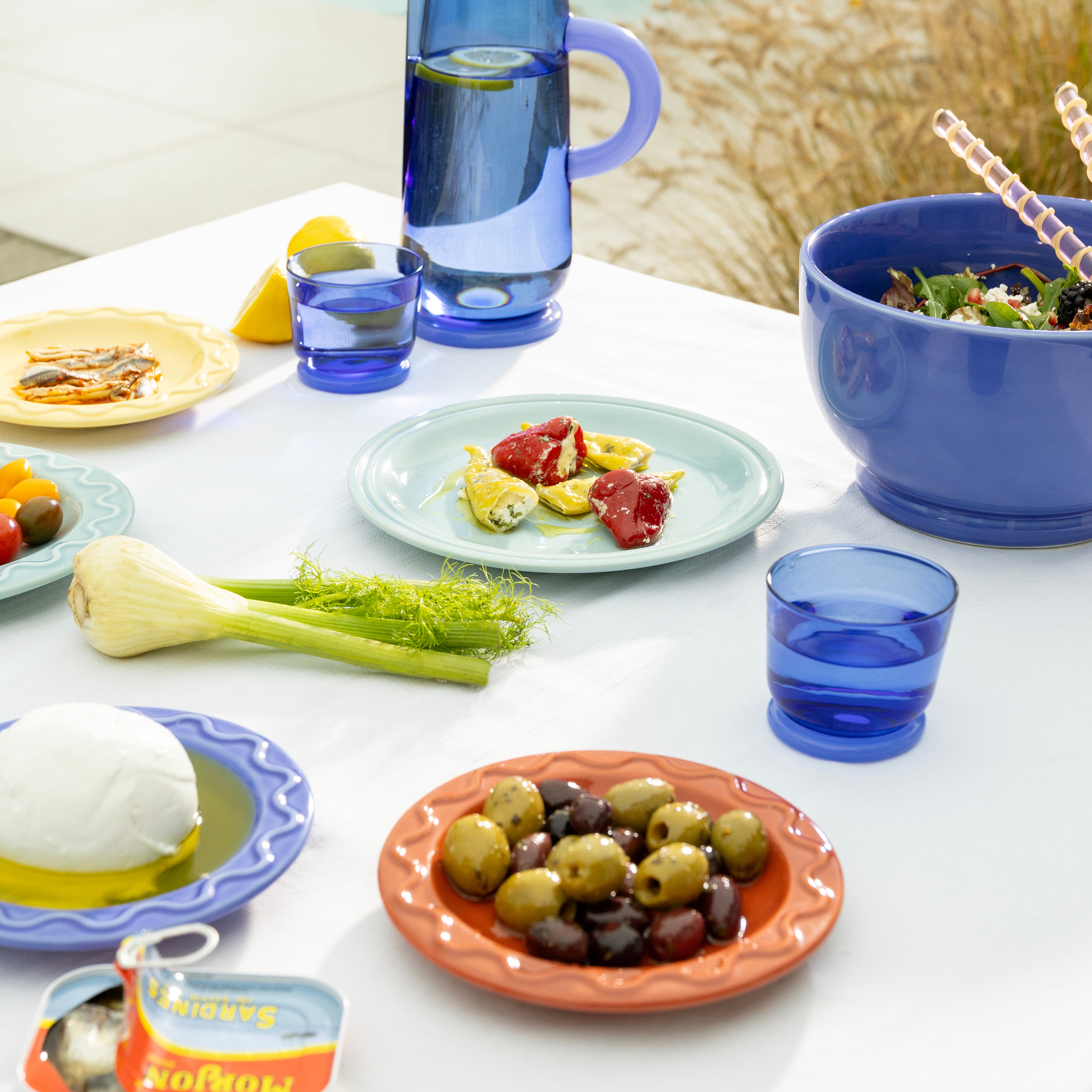 Dessertteller-Set MOCHI Terrakotta