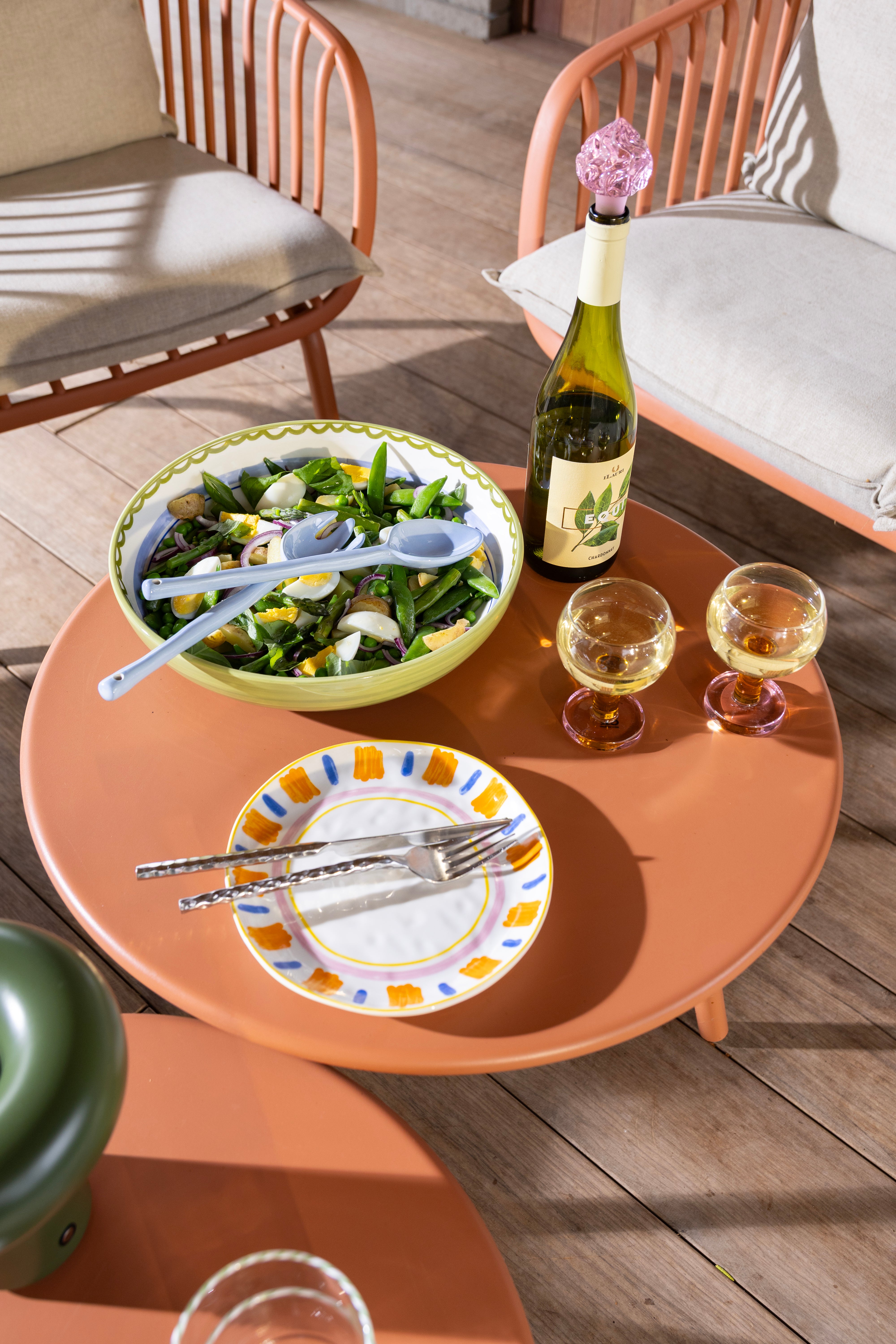 Ontbijtborden set BOAVISTA kleurrijk porselein