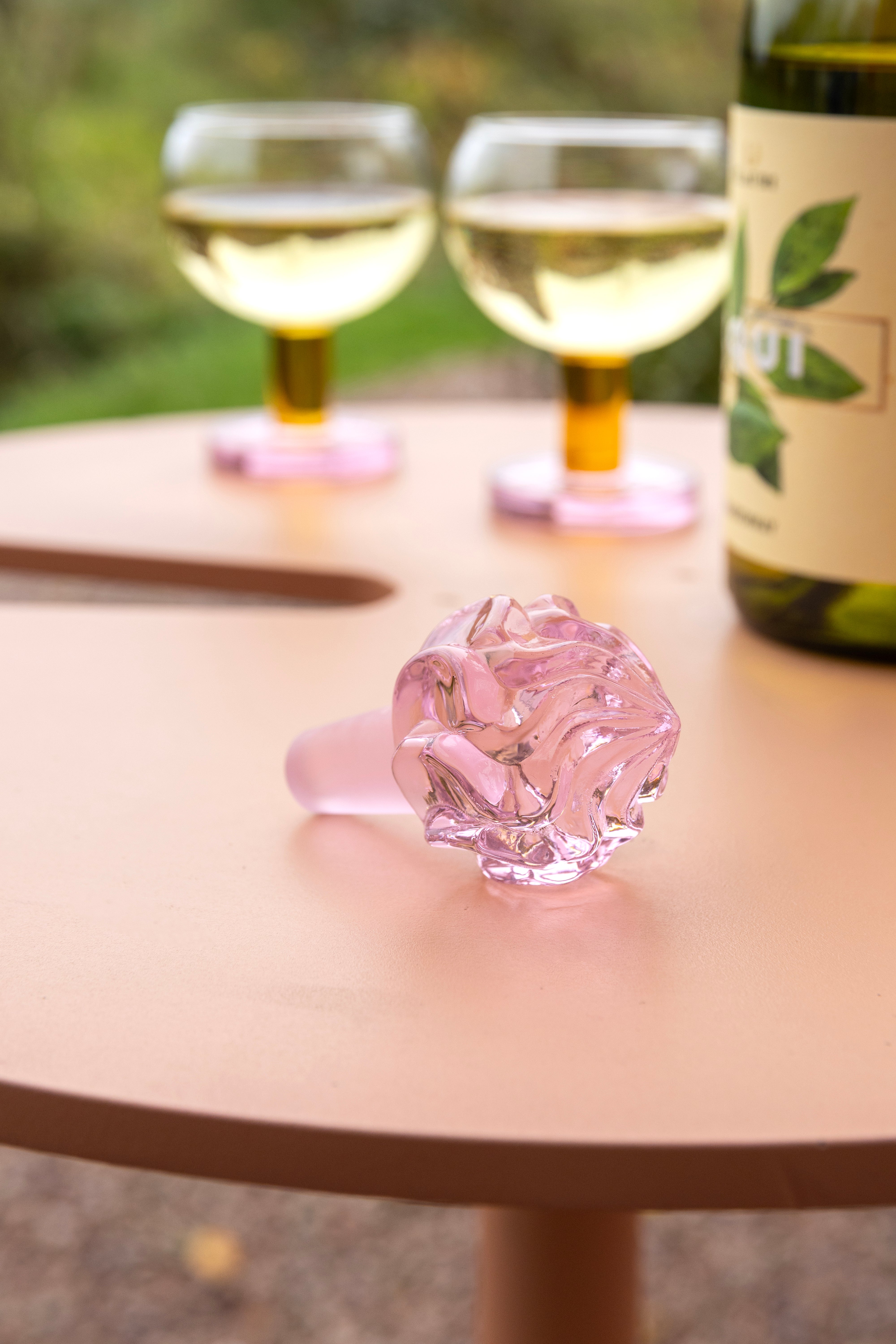 Flessenstop WHIP roze