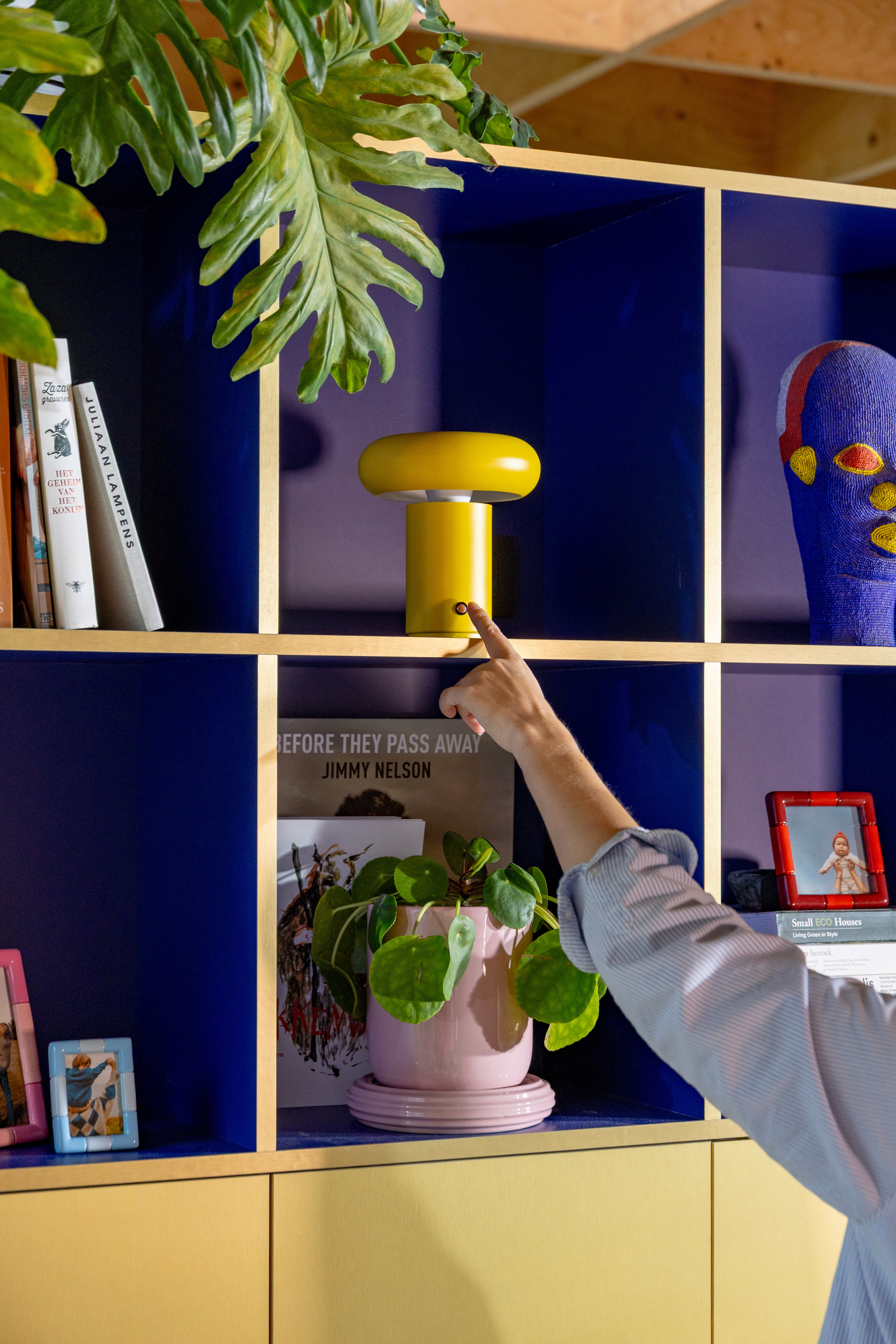 Draagbare lamp GLIMPSE geel