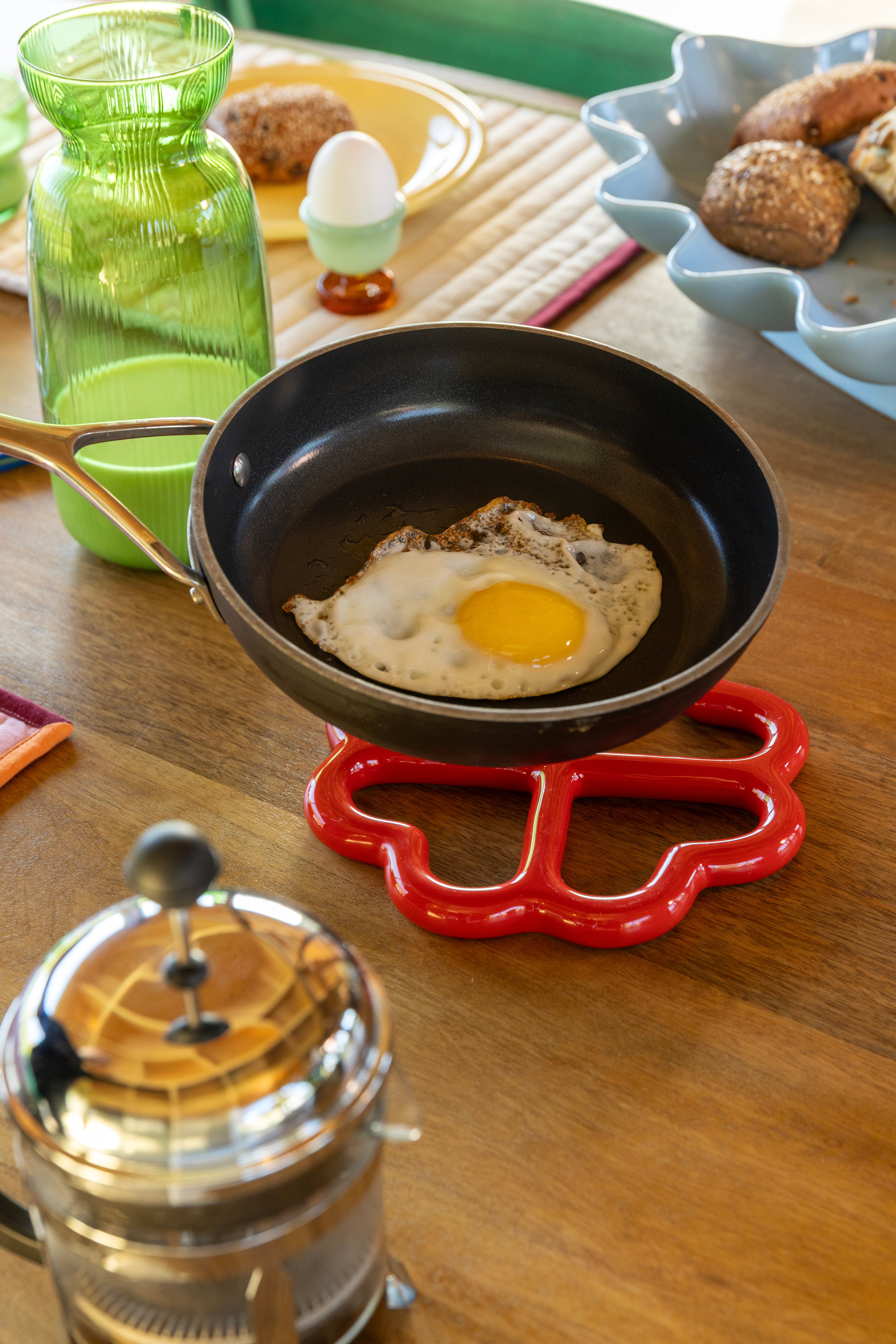 CLOVER onderzetter rood