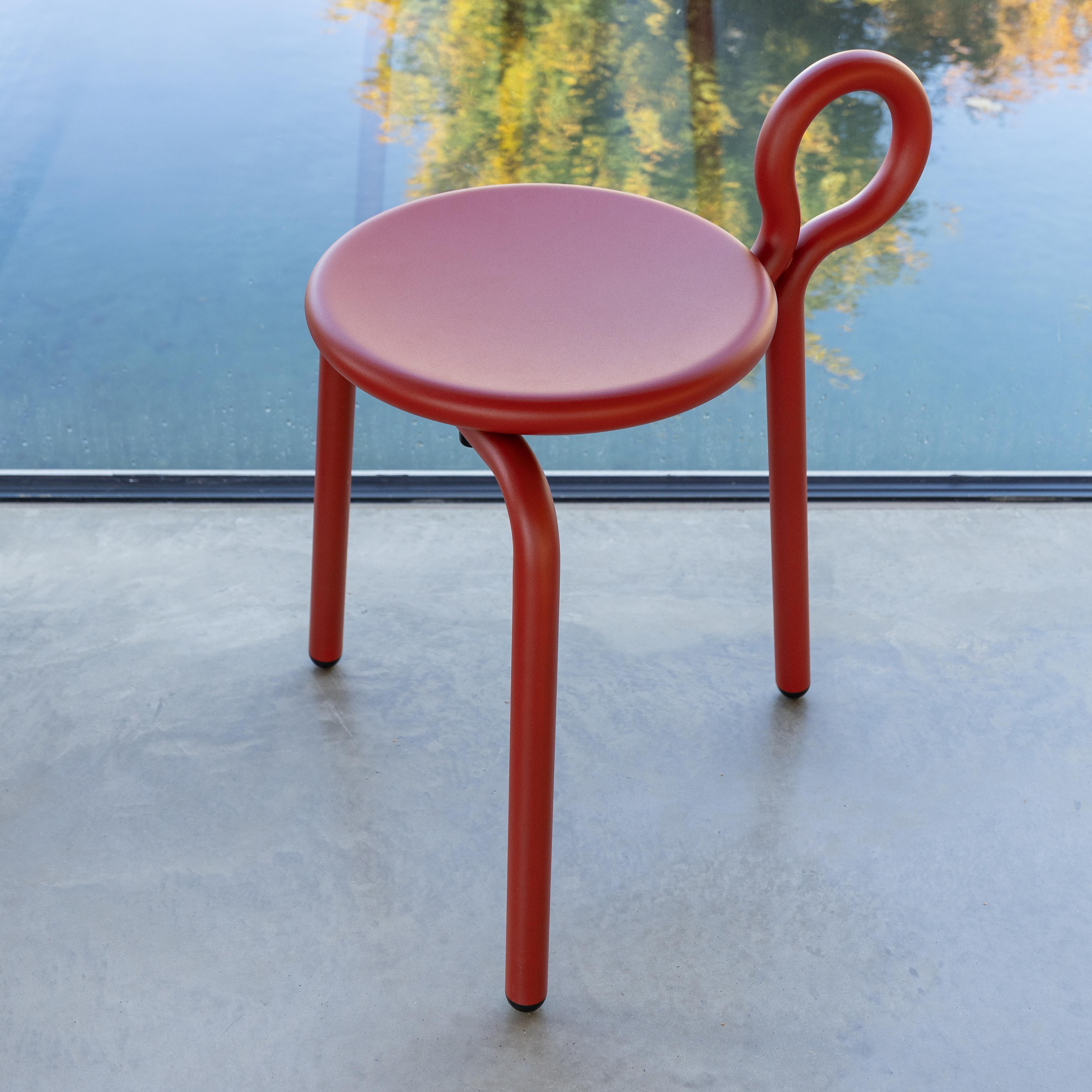 Stołek LASSO czerwony – taboret