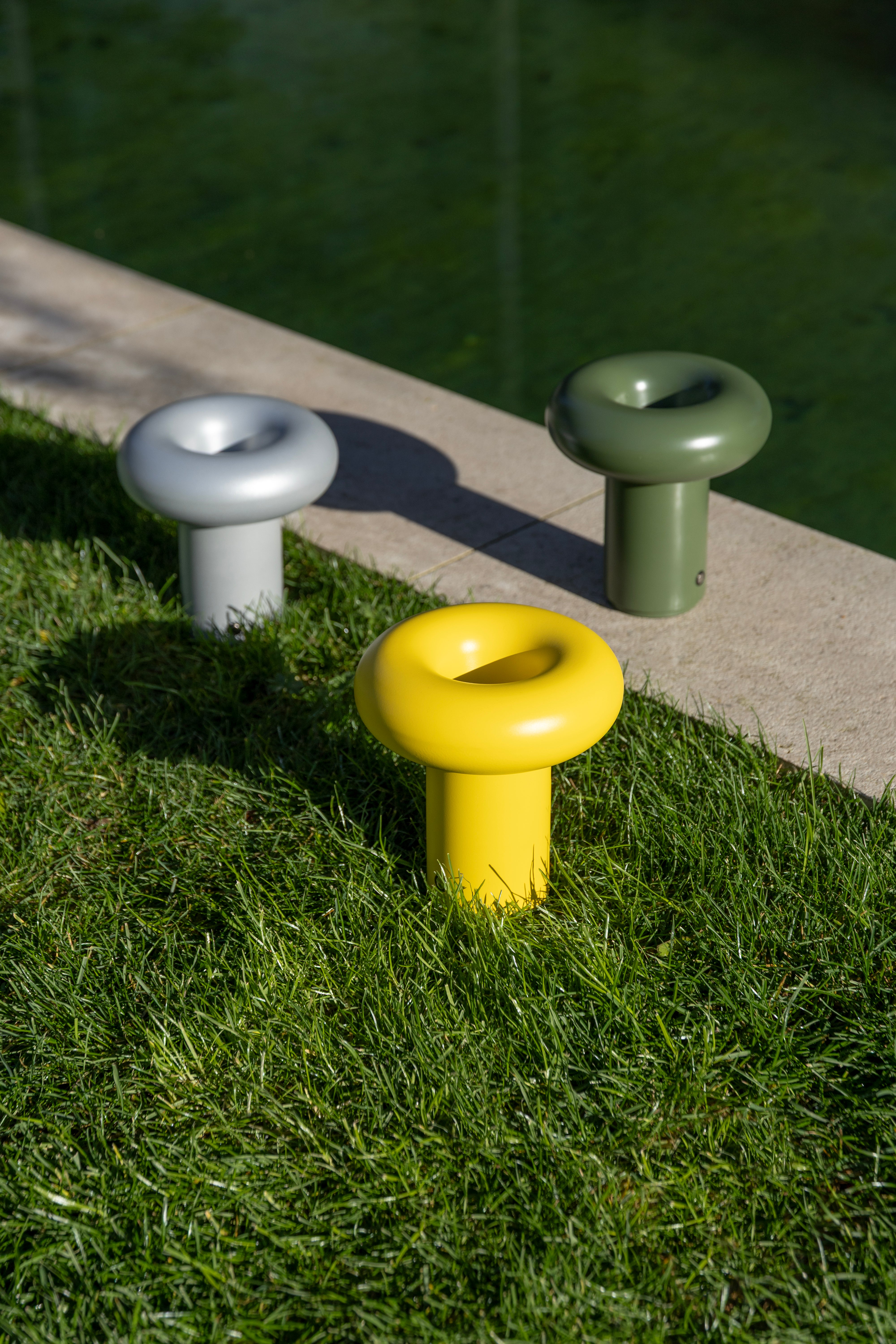 Draagbare lamp GLIMPSE donkergroen