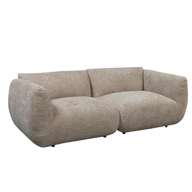 Sofa für 2,5 Personen AMSTERDAM in Beige Latte
