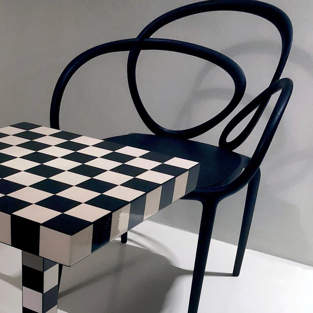 LOOP mustard chair set