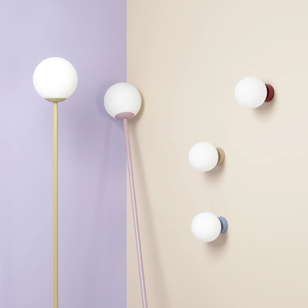 Lampa podłogowa PINNE pistacjowy