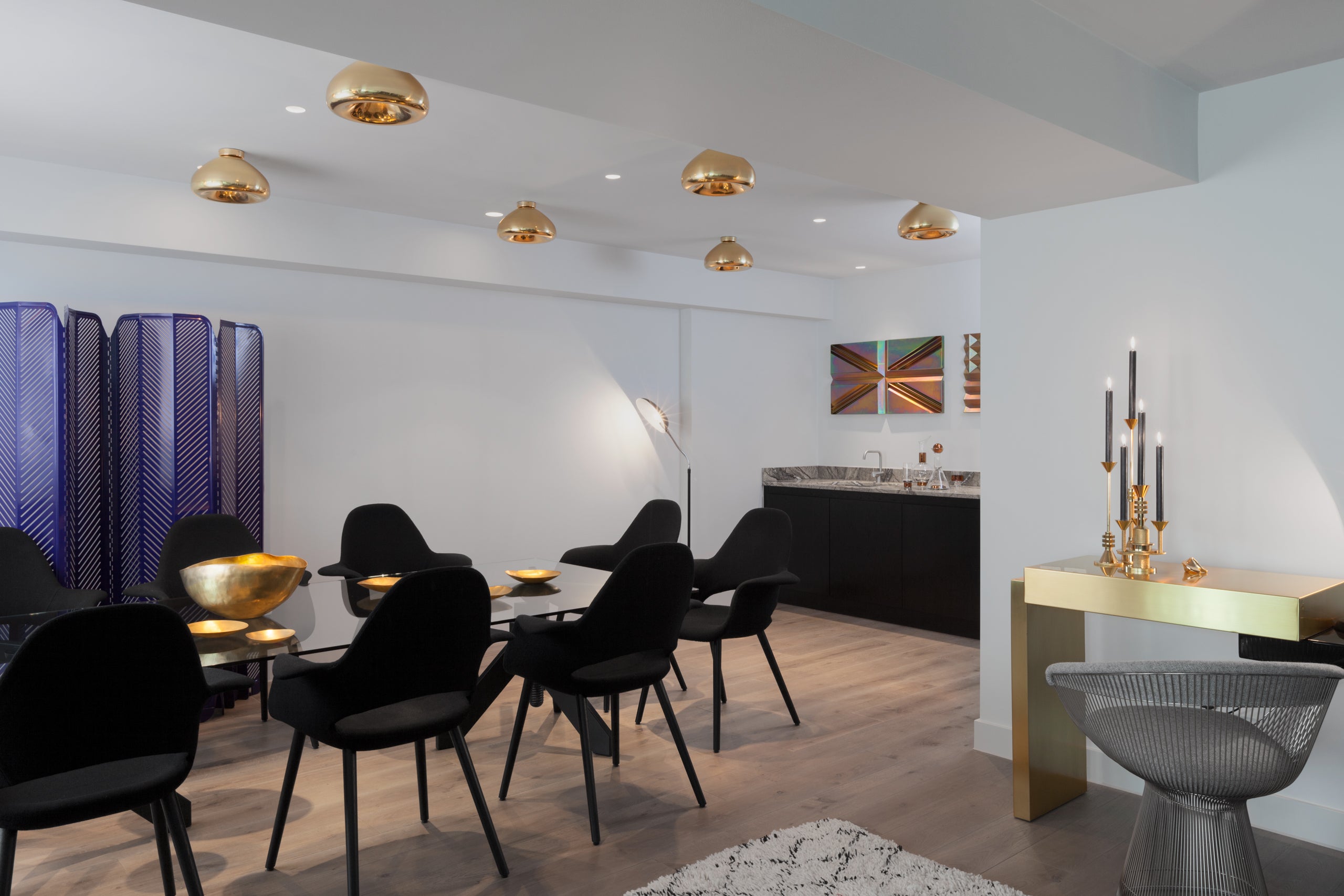 Wandlamp VOID koper
