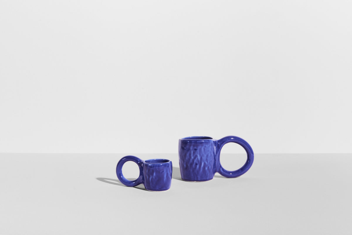 Donut mok met blauwe kleur