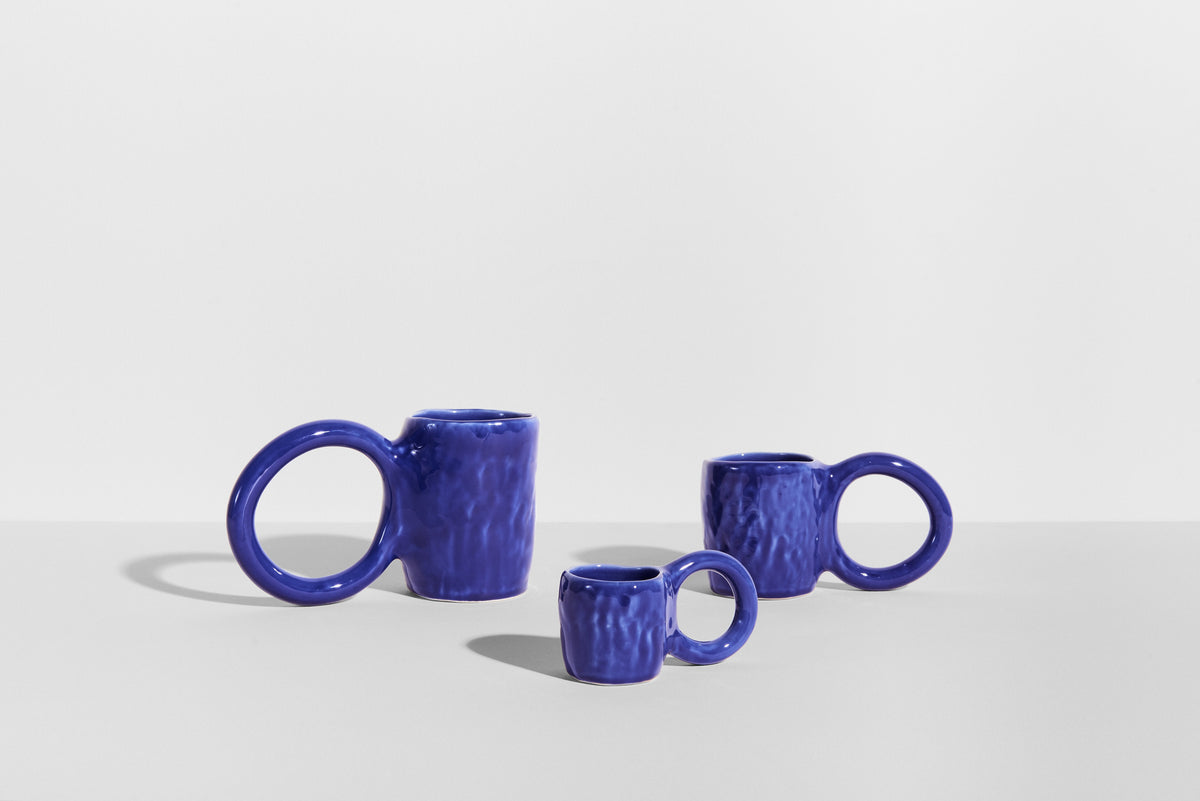 Donut mok met blauwe kleur