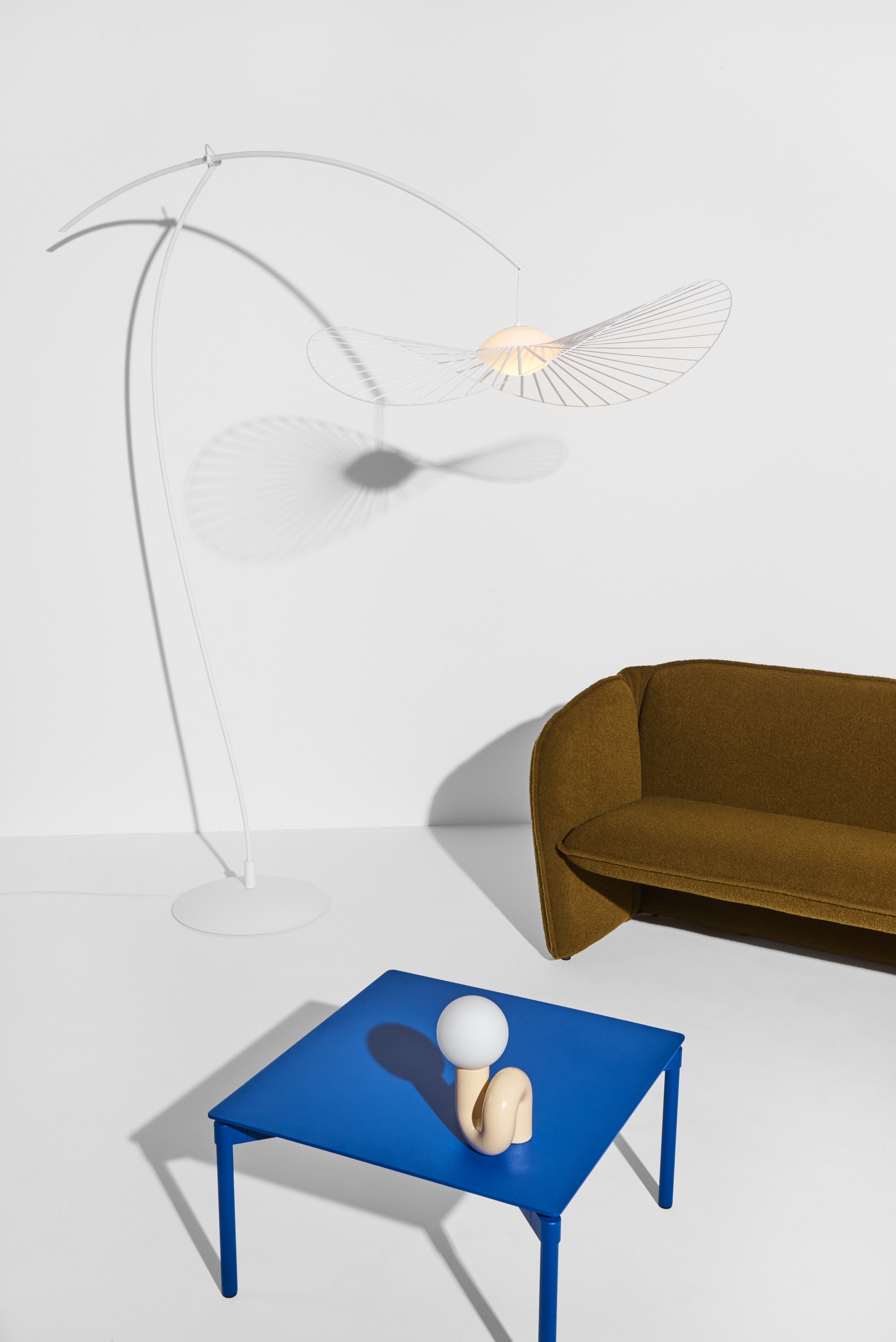 Vloerlamp VERTIGO NOVA wit