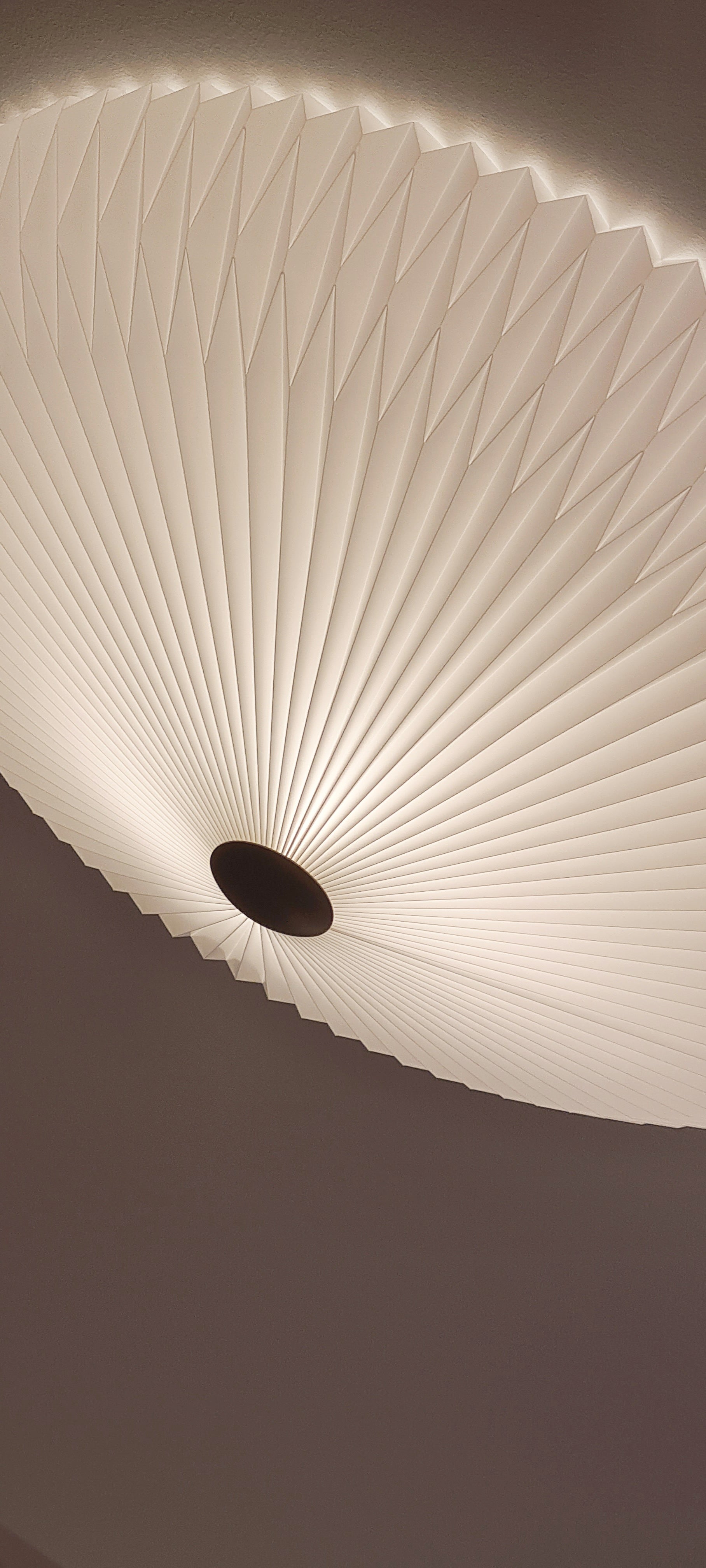 Ceiling MODEL 23 white with brass