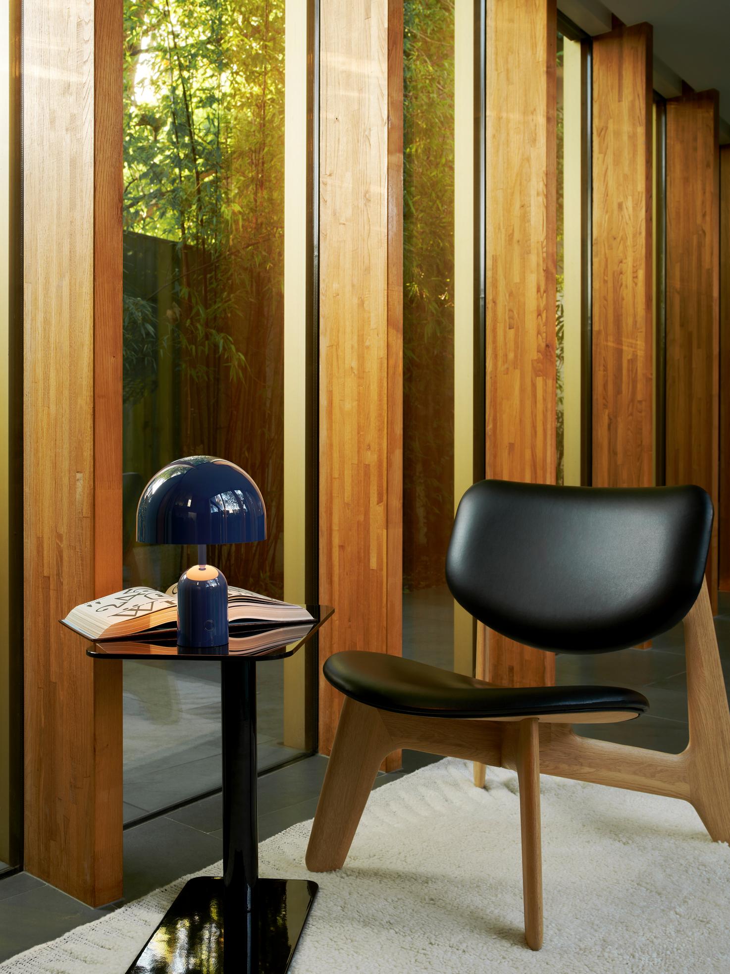 Tragbare Tischlampe BELL blau