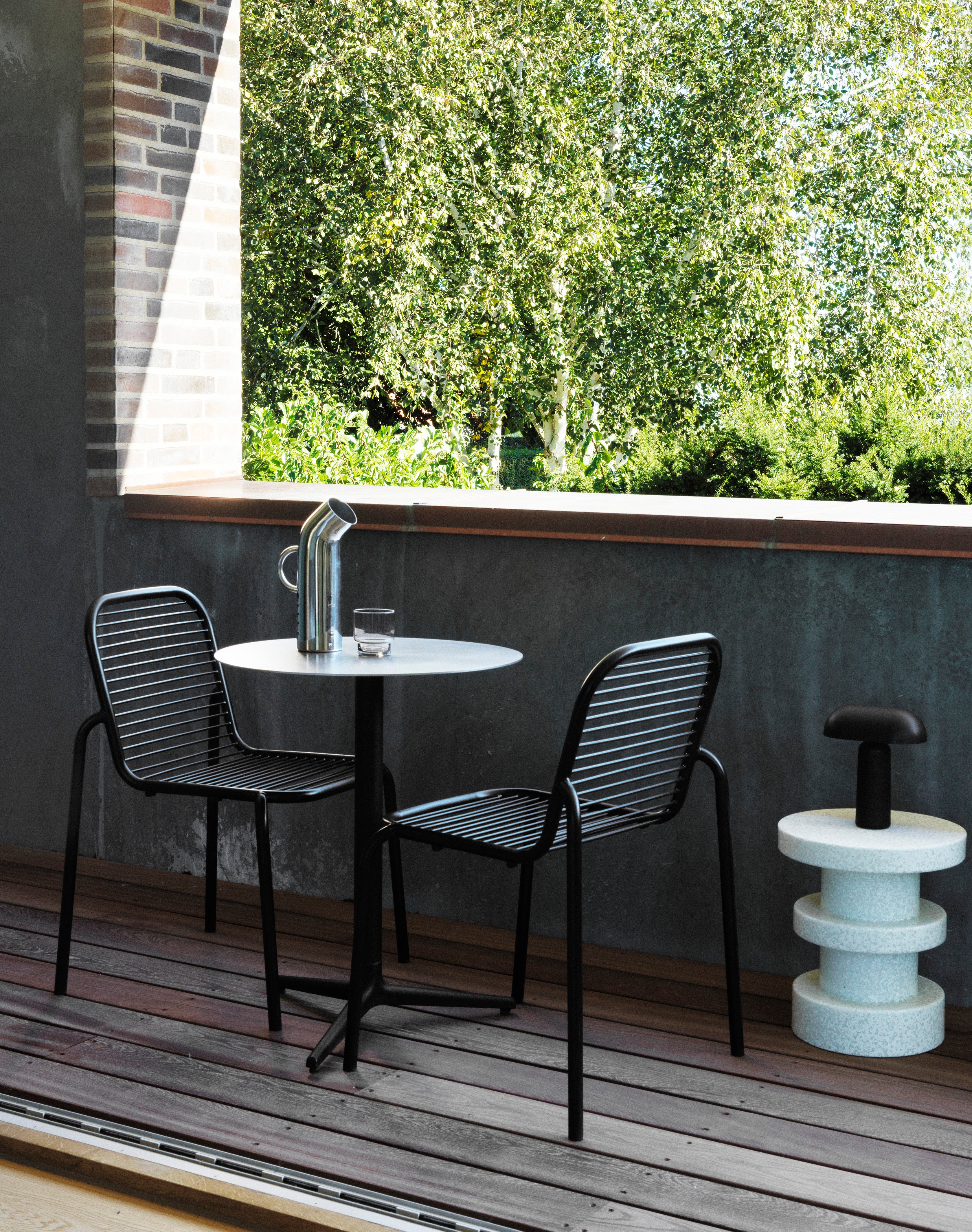 PORTA Tragbare Lampe schwarz