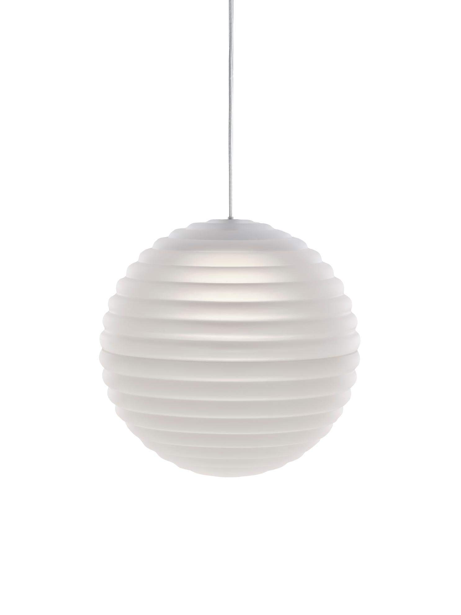 Lampa wisząca okrągła PRESS matowe szkło – Tom Dixon