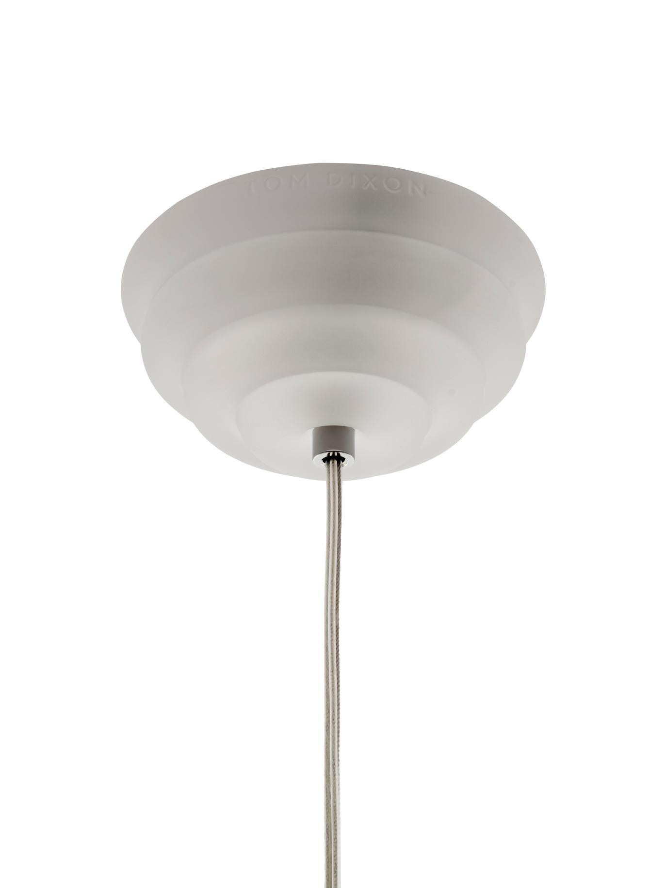 Lampa wisząca okrągła PRESS matowe szkło – styl nowoczesny
